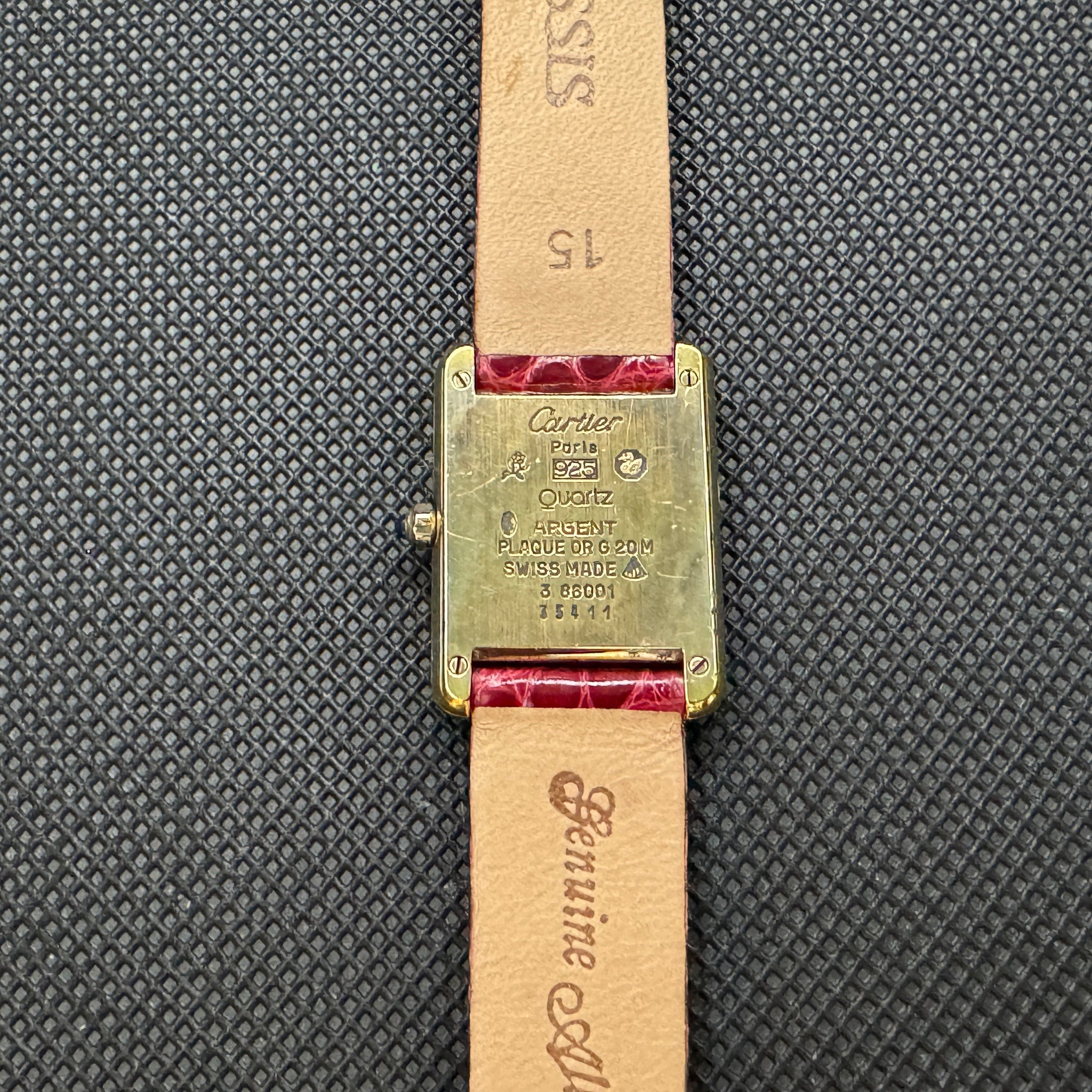 Cartier カルティエ タンク ボルドー Ref.33411 SM クオーツ