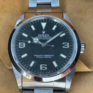 ROLEX ロレックス エクスプローラーⅠ Ref.14270 93年製 自動巻 横穴シングルトリチウム