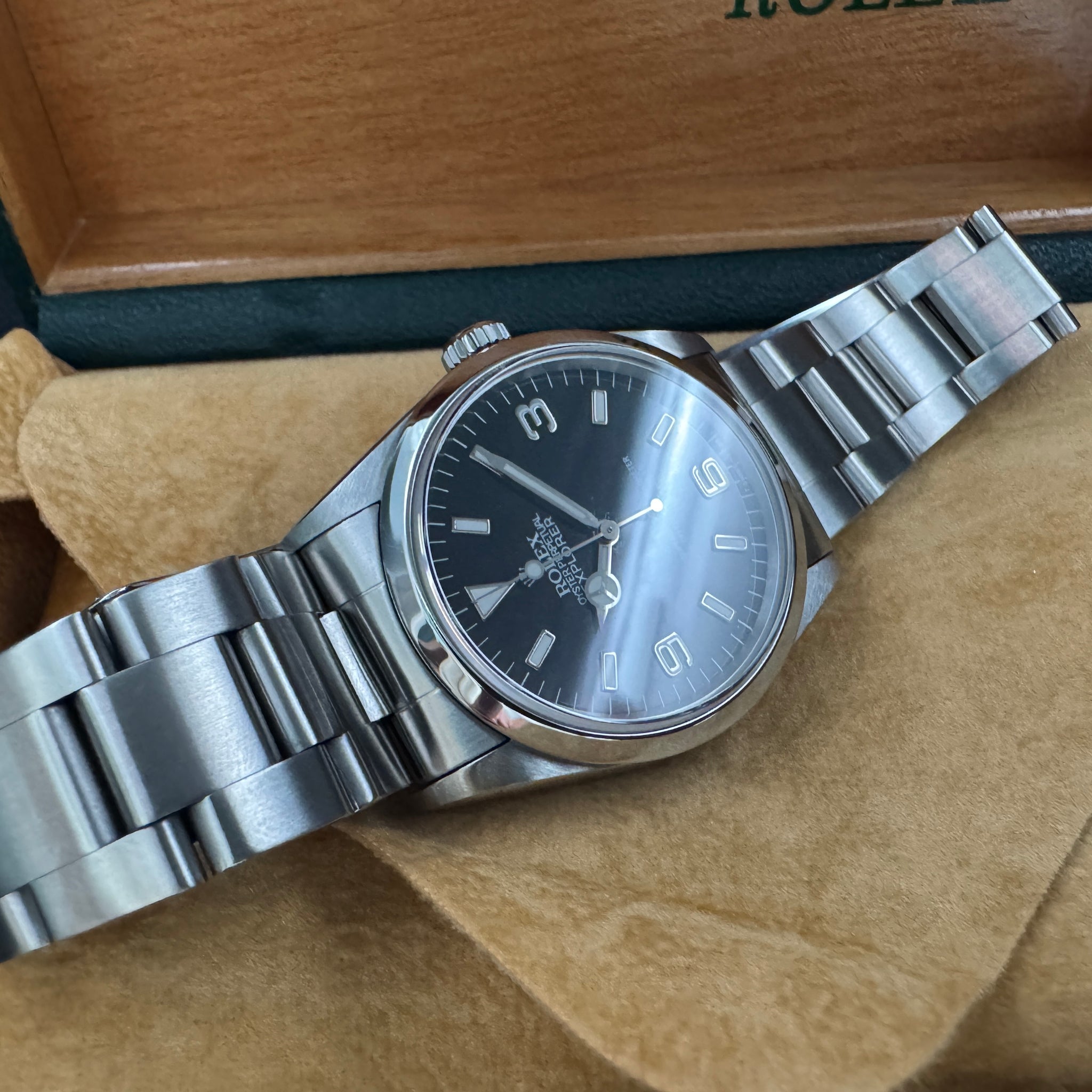 Rolex ロレックス エクスプローラーⅠ Ref.14270 96年製 自動巻 シングルトリチウム