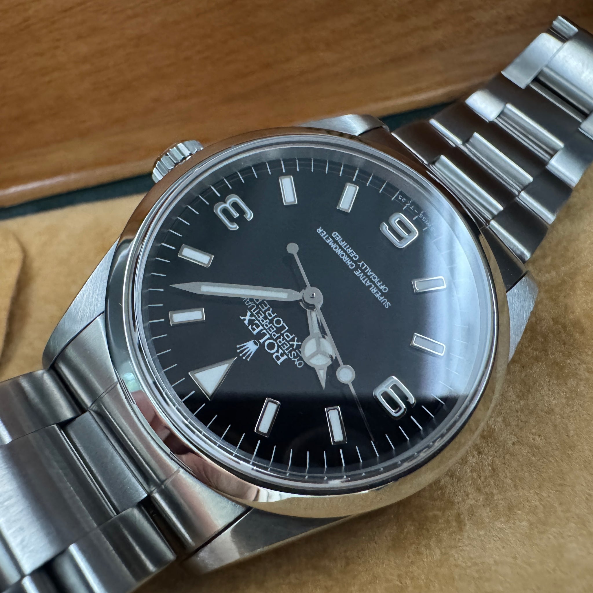Rolex ロレックス エクスプローラーⅠ Ref.14270 96年製 自動巻 シングルトリチウム