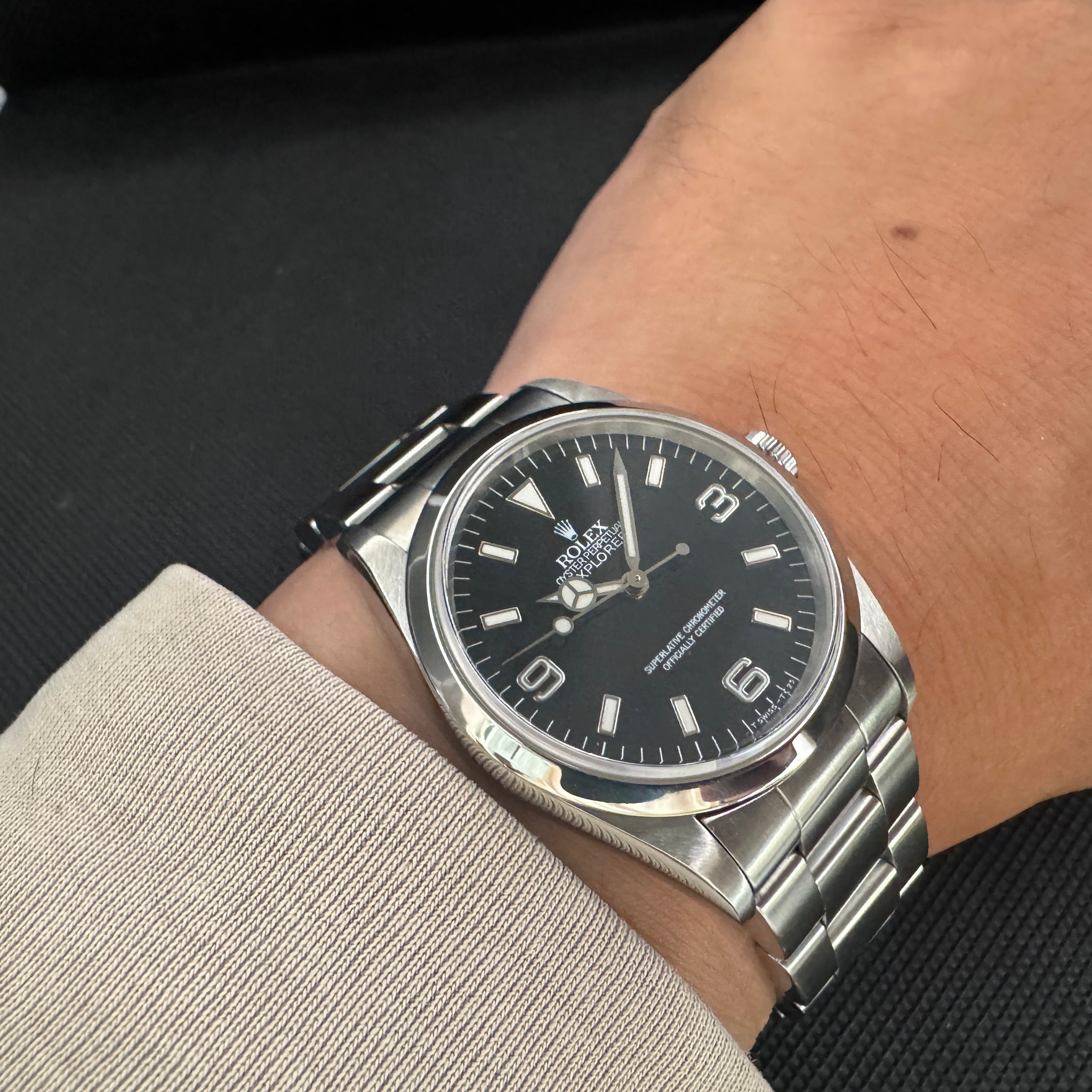 Rolex ロレックス エクスプローラーⅠ Ref.14270 96年製 自動巻 シングルトリチウム