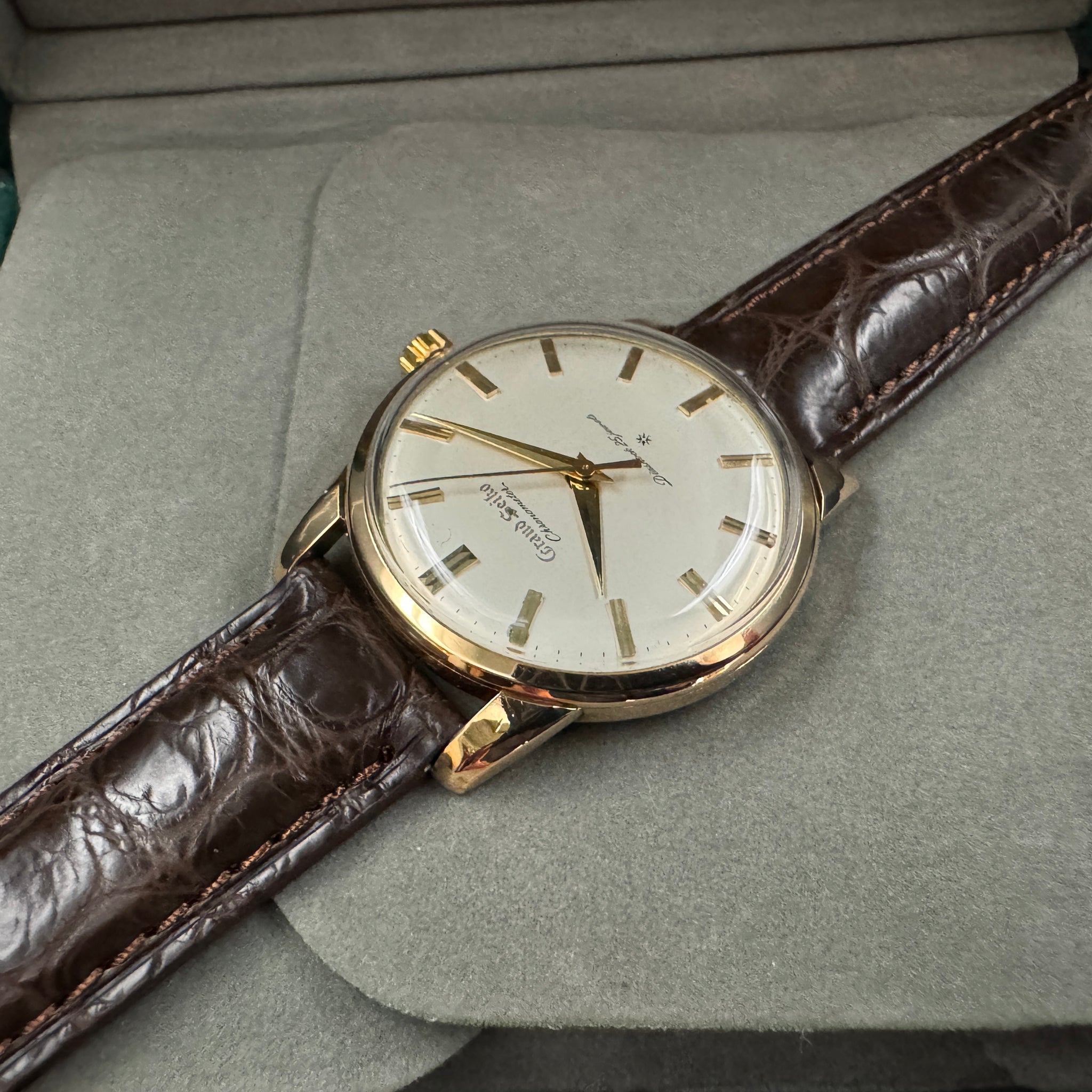 SEIKO グランドセイコー 1st J14070 彫り文字 手巻 61年製