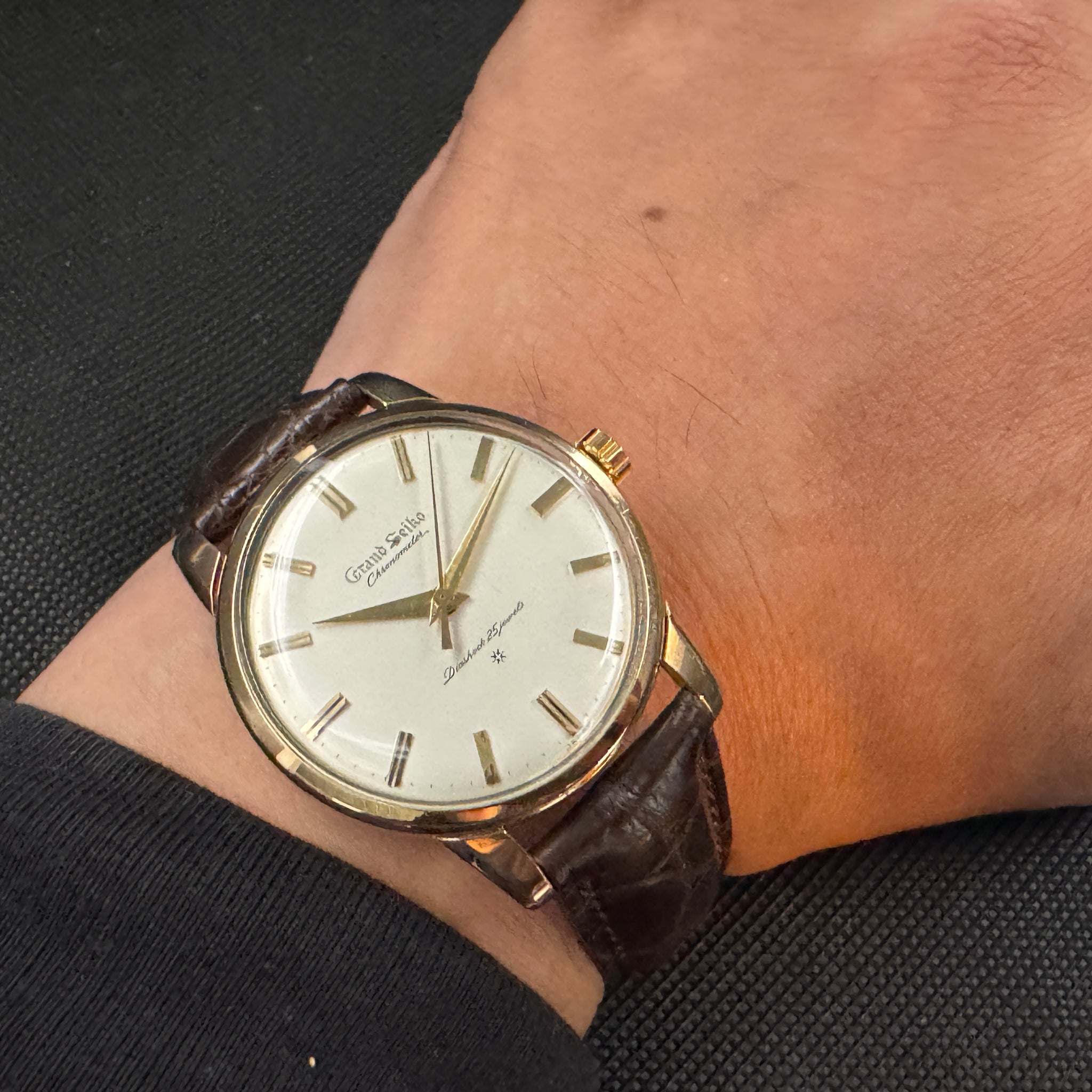 SEIKO グランドセイコー 1st J14070 彫り文字 手巻 61年製