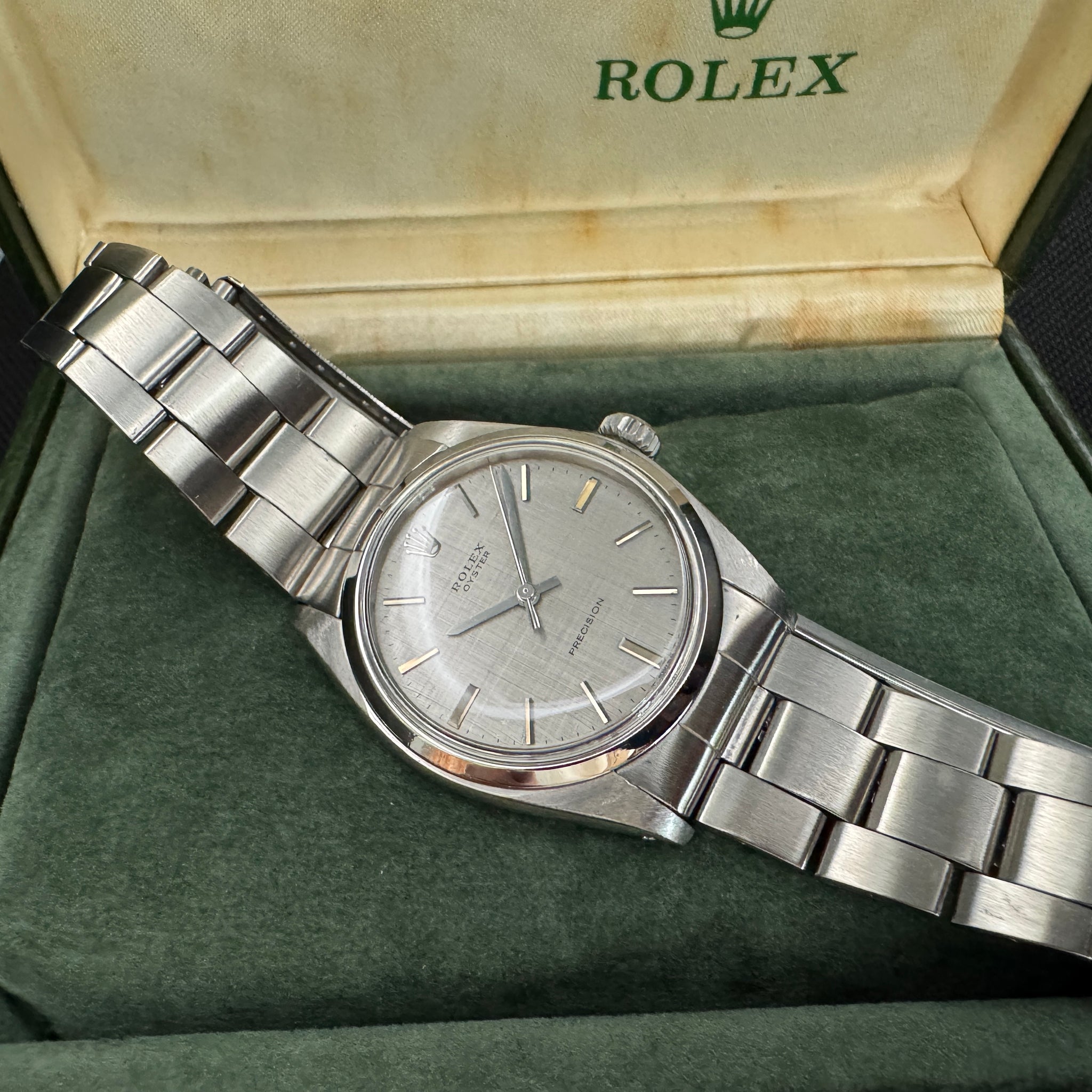 Rolex ロレックス オイスター リネンダイアル Ref.6426 手巻 69年製