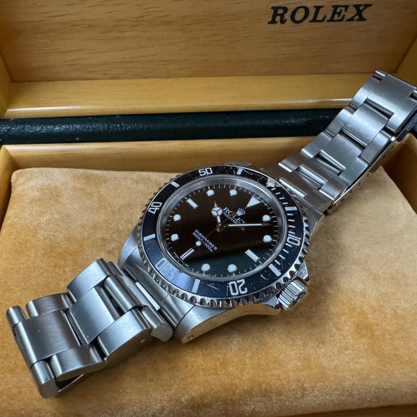 ⭐️正規品97年ROLEX Submariner16610 箱 付属品セット中古 ロレックス サブマリーナデイト 16610 U番 最初期型トリチノバダイアル