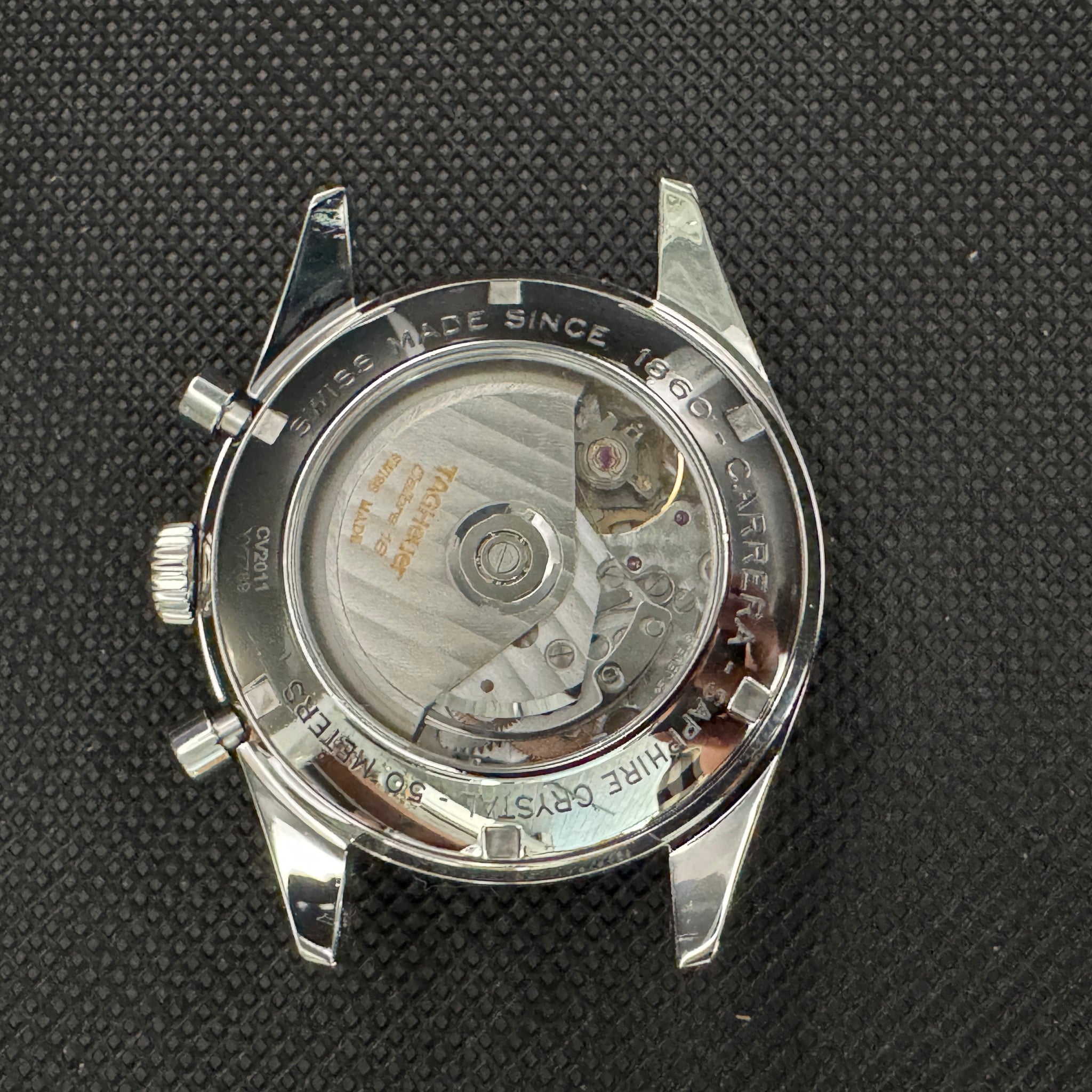 TAG HEUER タグ・ホイヤー カレラ クロノグラフ シルバー CV2011 自動巻