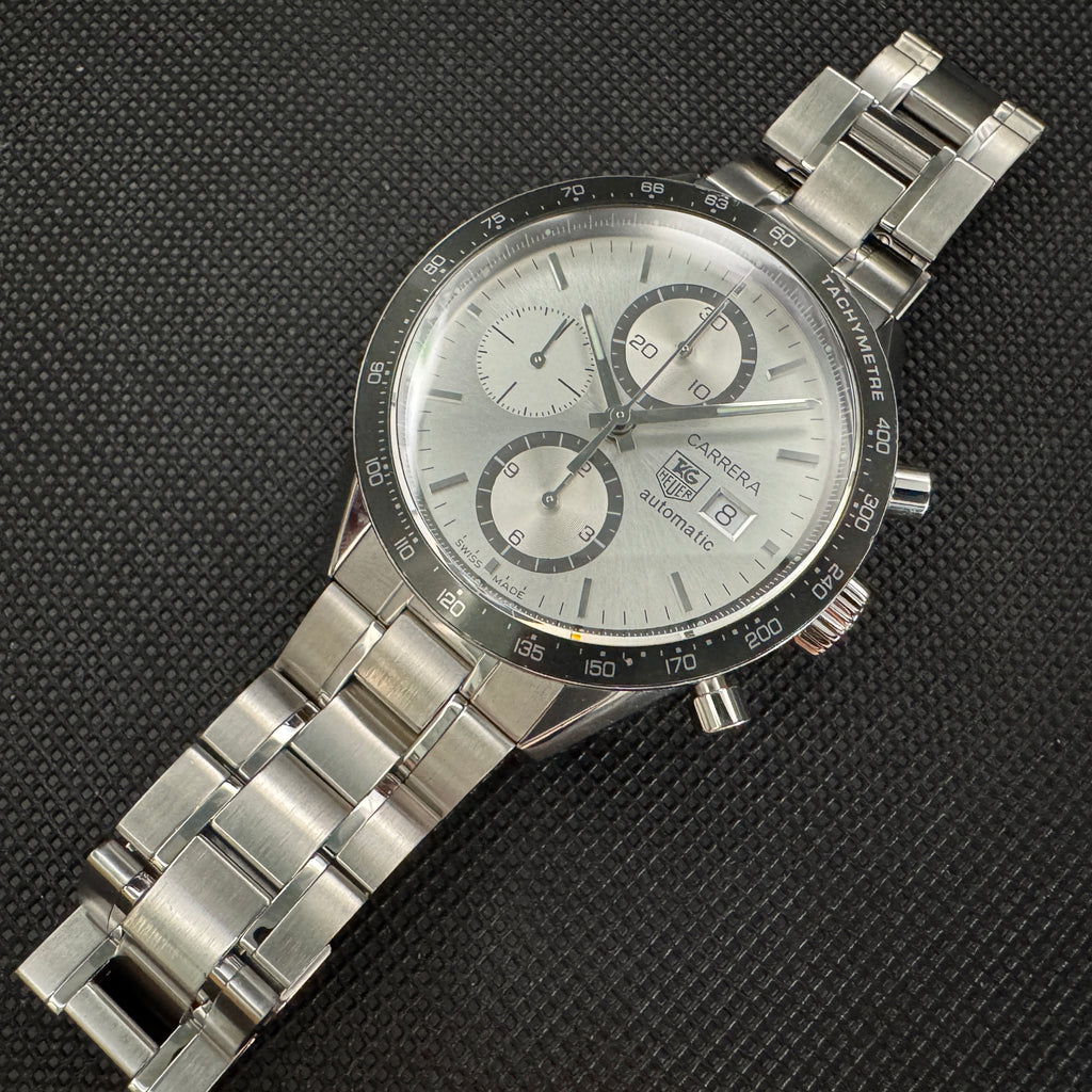 TAG HEUER Carrera Chronograph Black CV2011 Automatic