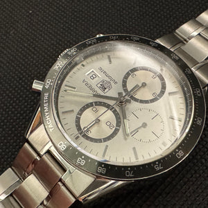 TAG HEUER タグ・ホイヤー カレラ クロノグラフ シルバー CV2011 自動巻