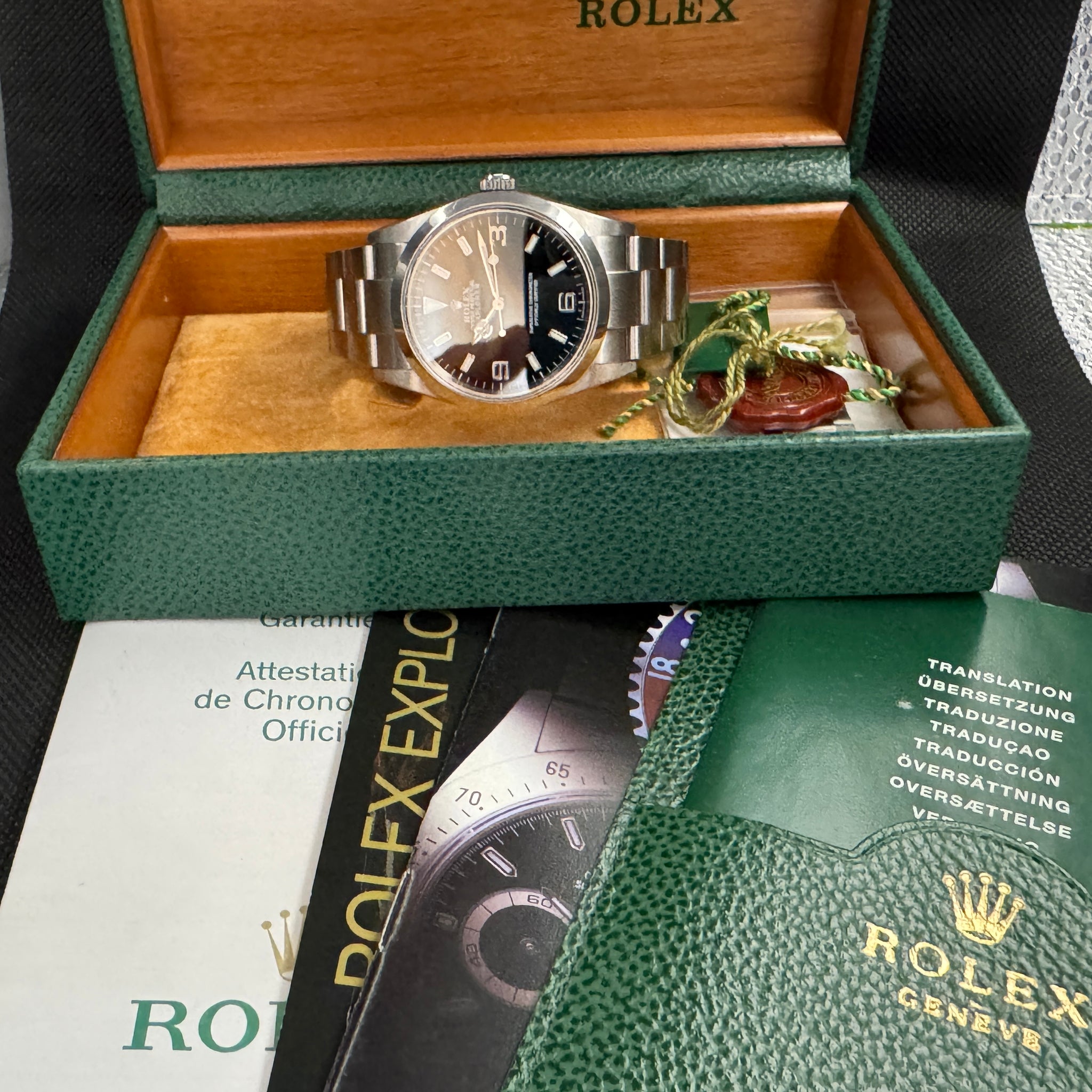 Rolex Explorer I Ref.14270 1996 Automatic Single Tritium