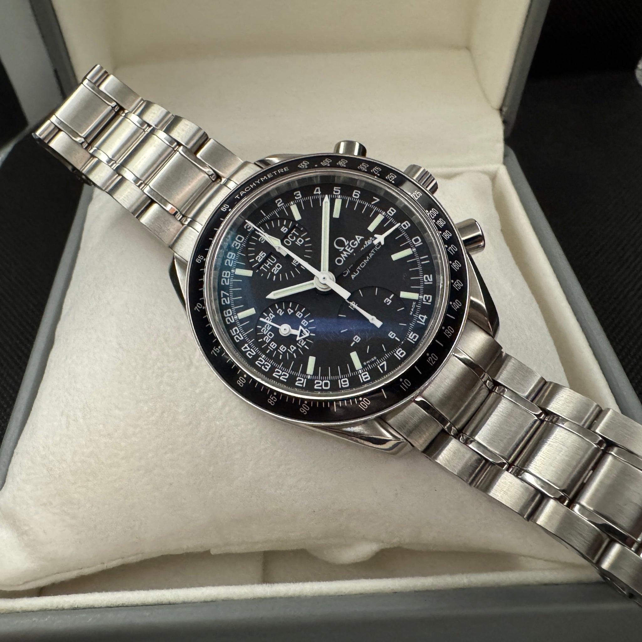 OMEGA オメガ スピードマスター マーク40 トリプルカレンダー クロノグラフ 自動巻 98年製