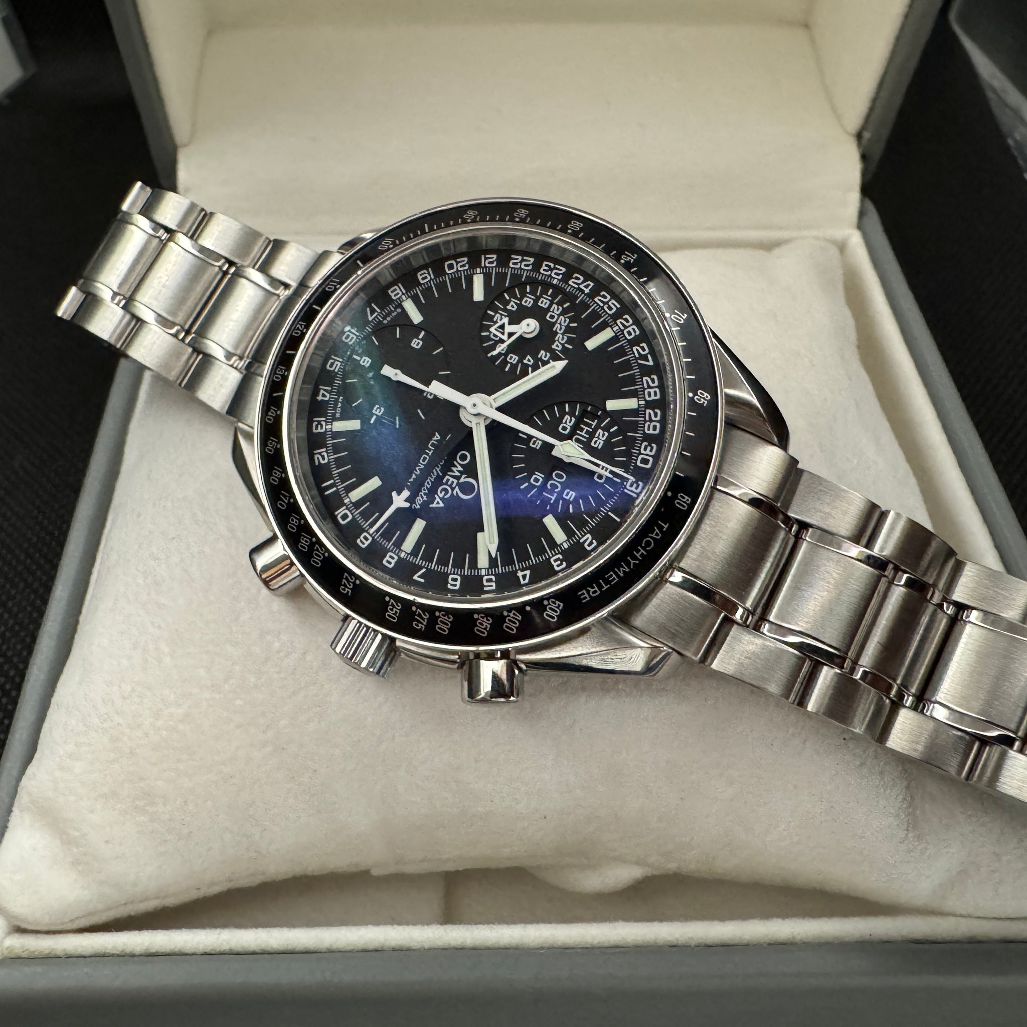 OMEGA オメガ スピードマスター マーク40 トリプルカレンダー クロノグラフ 自動巻 98年製