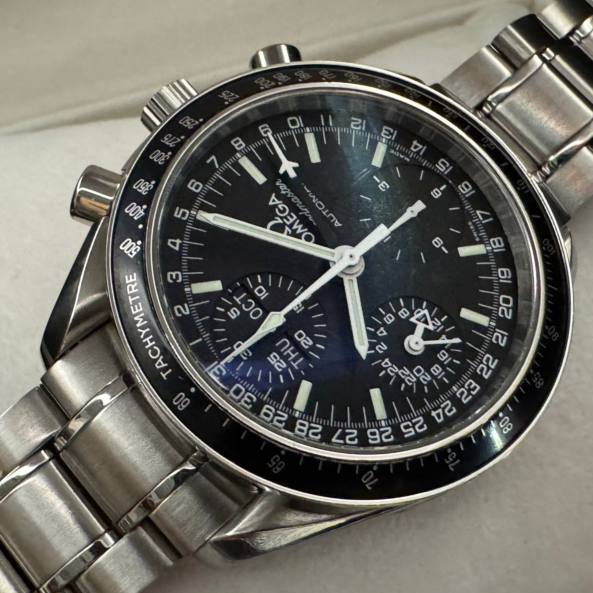 OMEGA オメガ スピードマスター マーク40 トリプルカレンダー クロノグラフ 自動巻 98年製