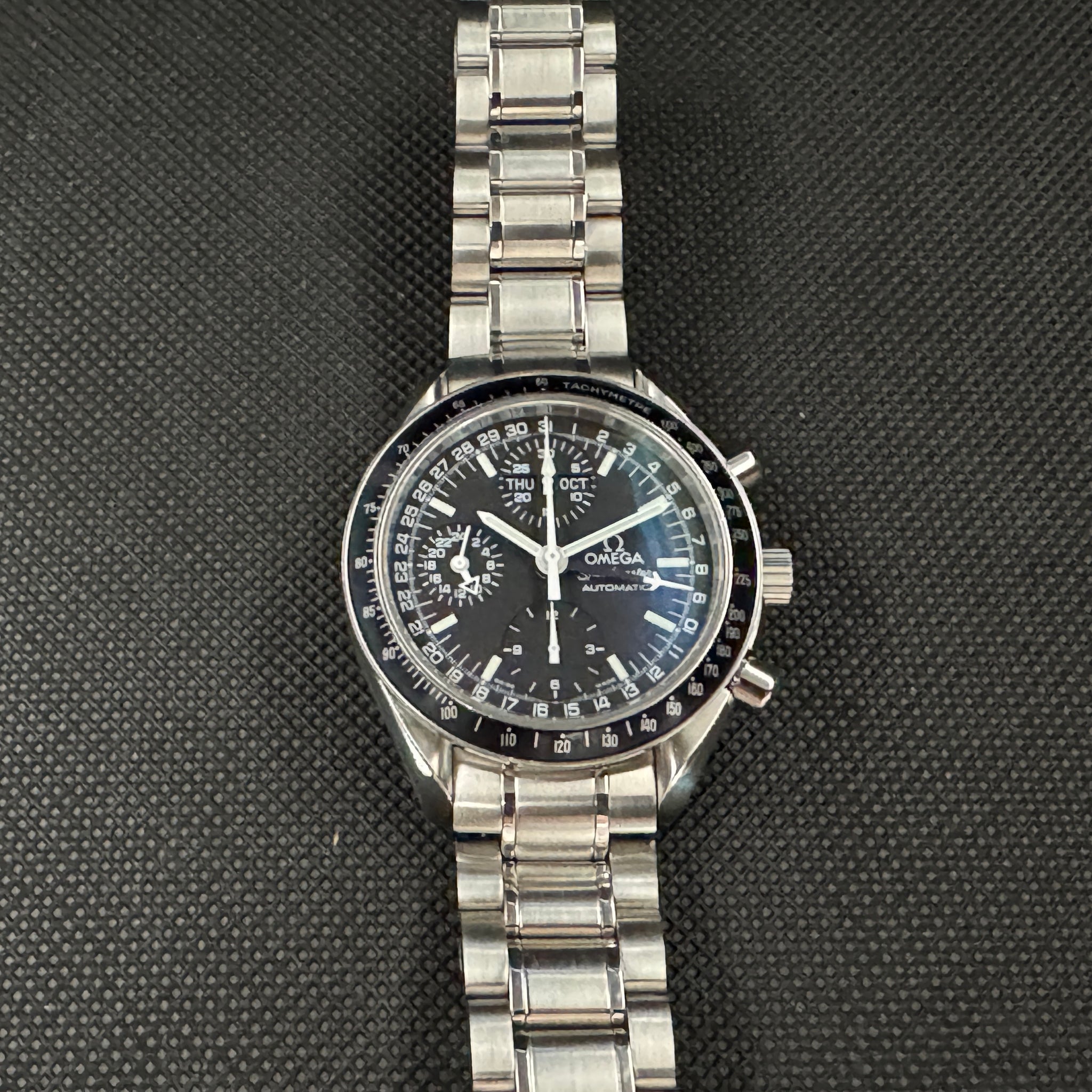 OMEGA オメガ スピードマスター マーク40 トリプルカレンダー クロノグラフ 自動巻 98年製