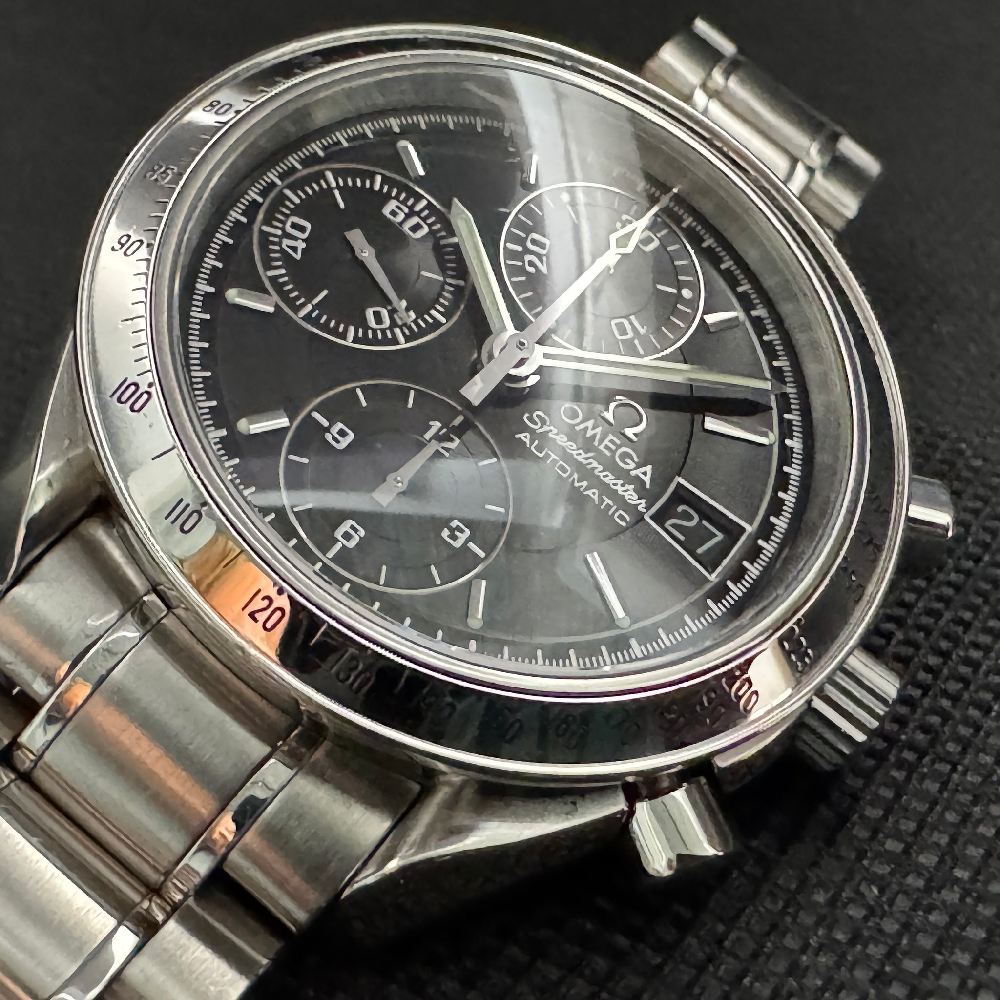 OMEGA オメガ スピードマスター デイト クロノグラフ 自動巻 98年製