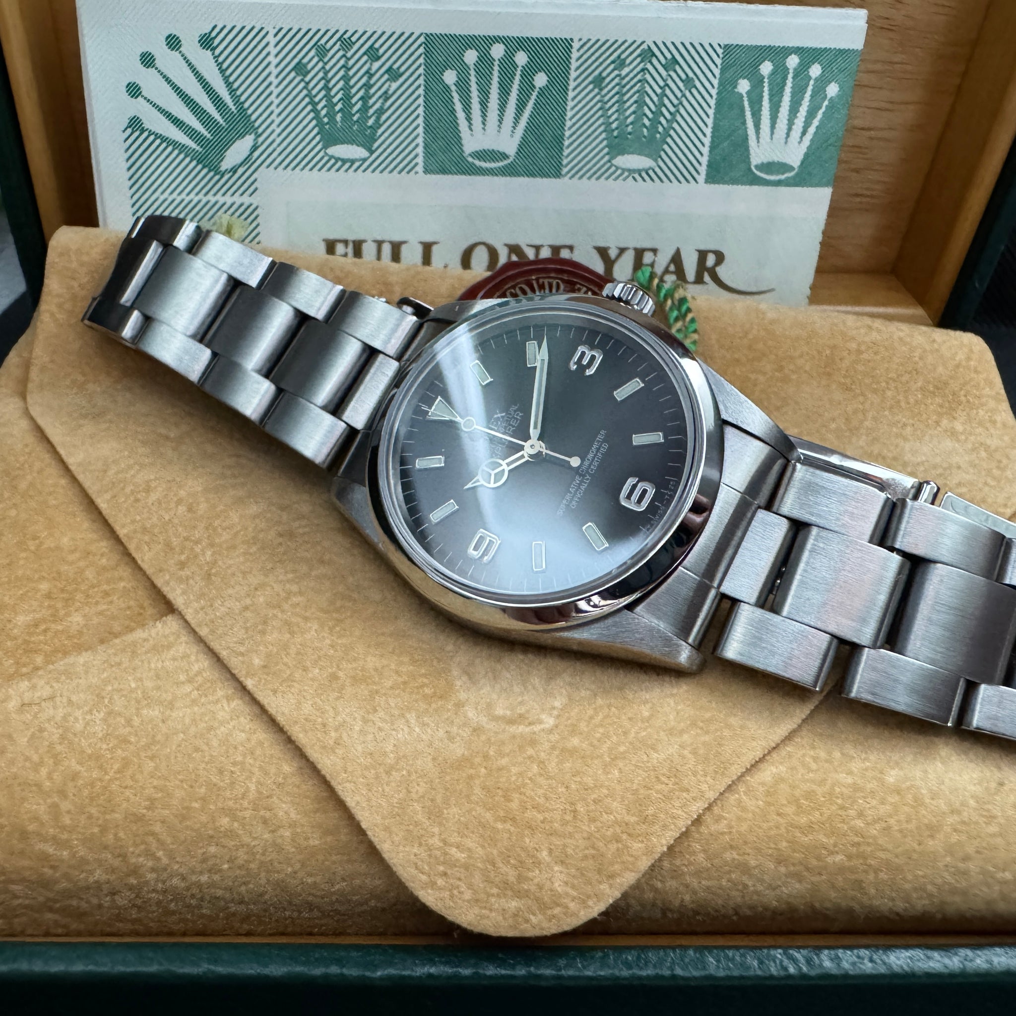 Rolex ロレックス エクスプローラーⅠ Ref.14270 96年製 自動巻 トリチウム