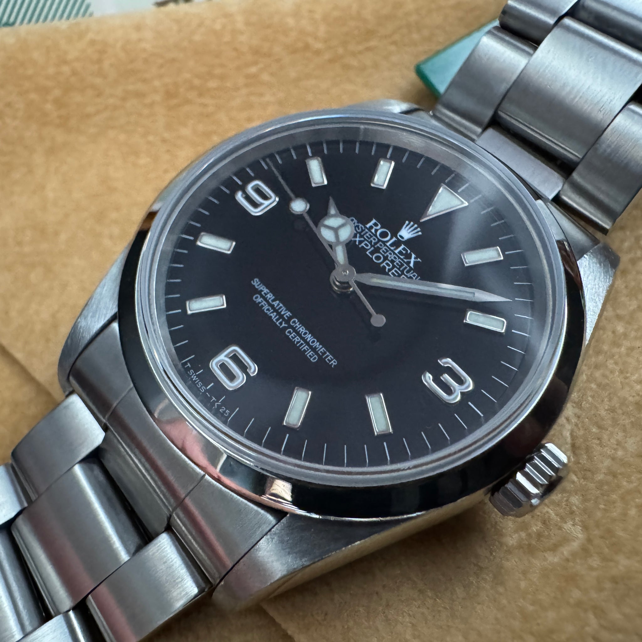 Rolex ロレックス エクスプローラーⅠ Ref.14270 96年製 自動巻 トリチウム