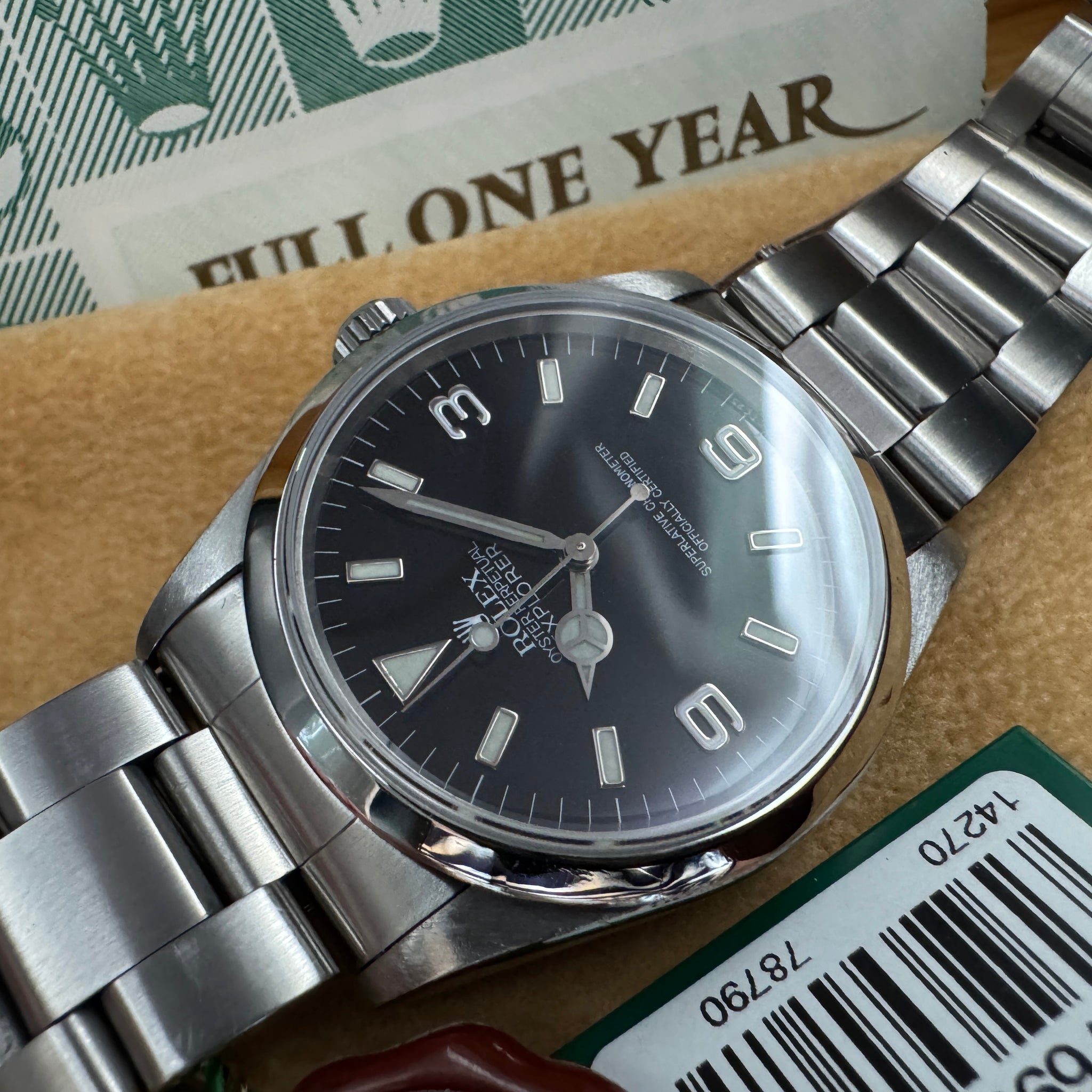 Rolex ロレックス エクスプローラーⅠ Ref.14270 96年製 自動巻 トリチウム