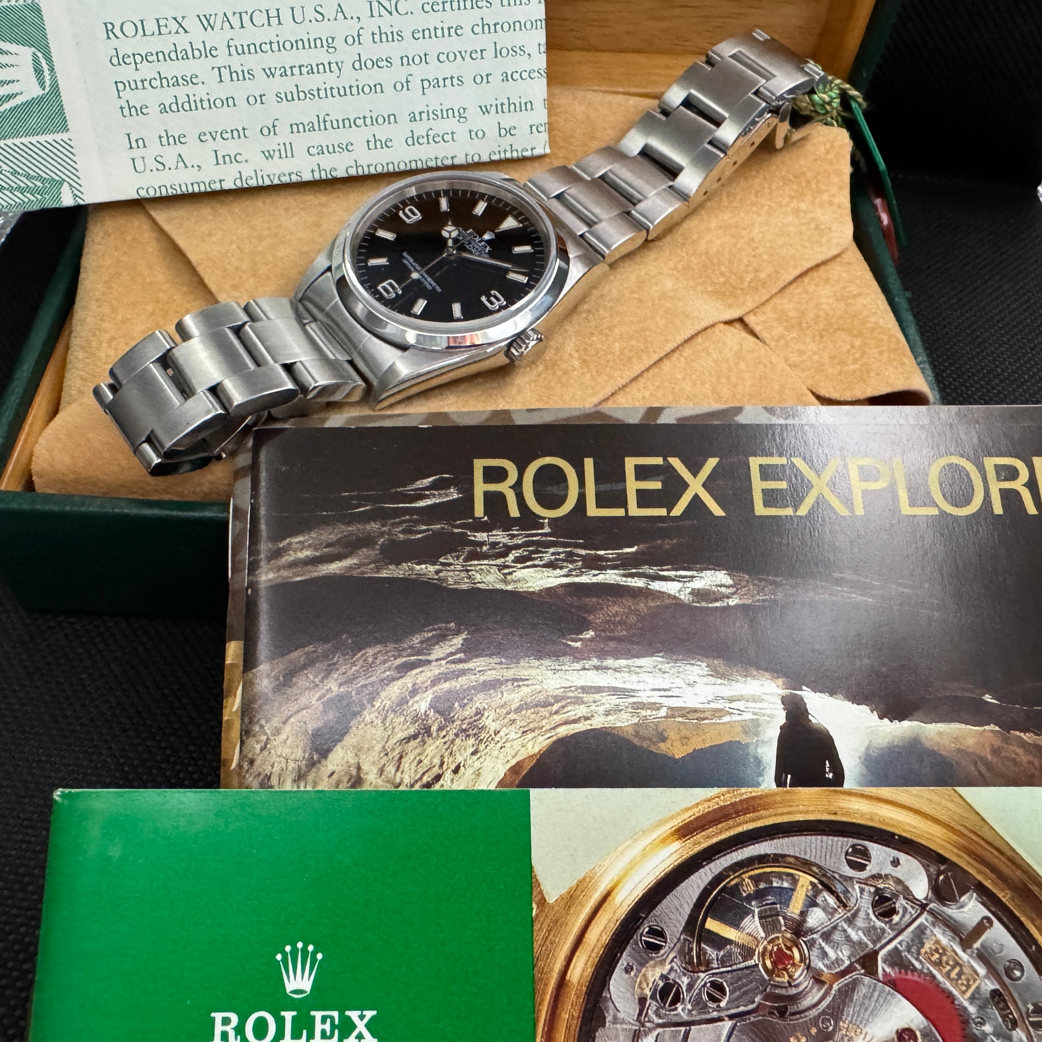 Rolex ロレックス エクスプローラーⅠ Ref.14270 96年製 自動巻 トリチウム