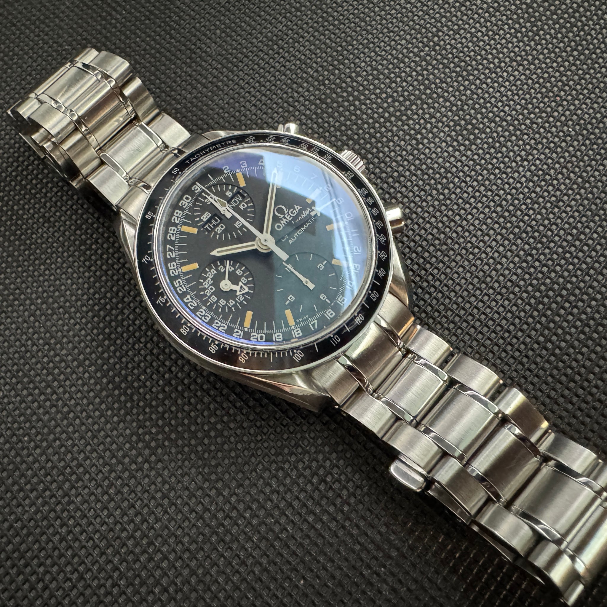 OMEGA オメガ スピードマスター マーク40 トリプルカレンダー クロノグラフ 自動巻 95年製