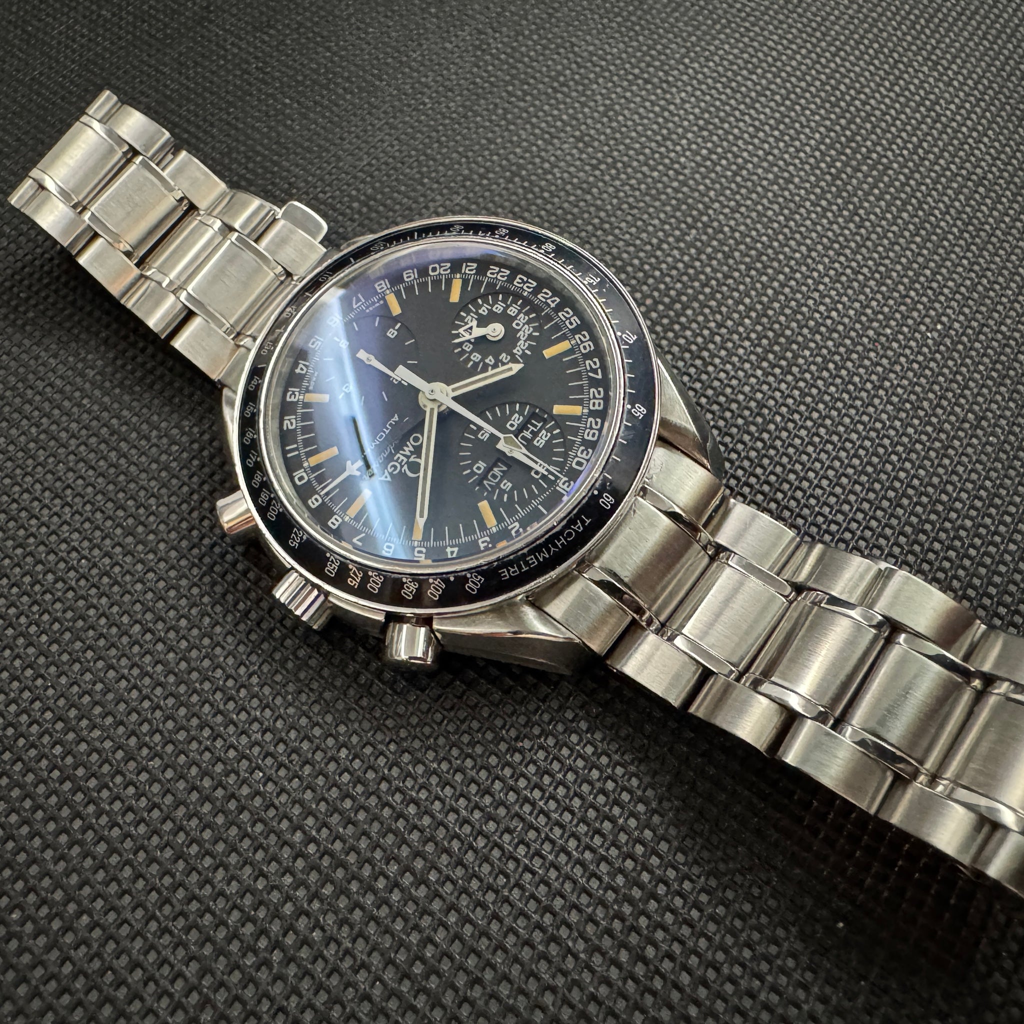 OMEGA オメガ スピードマスター マーク40 トリプルカレンダー クロノグラフ 自動巻 95年製