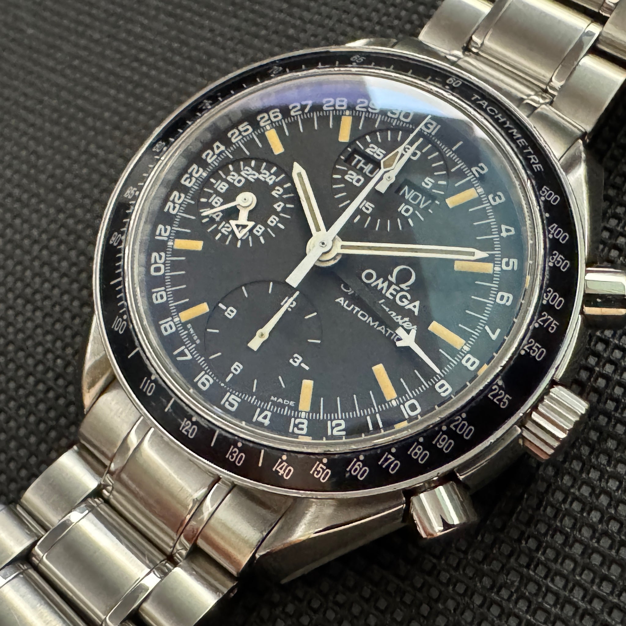 OMEGA オメガ スピードマスター マーク40 トリプルカレンダー クロノグラフ 自動巻 95年製