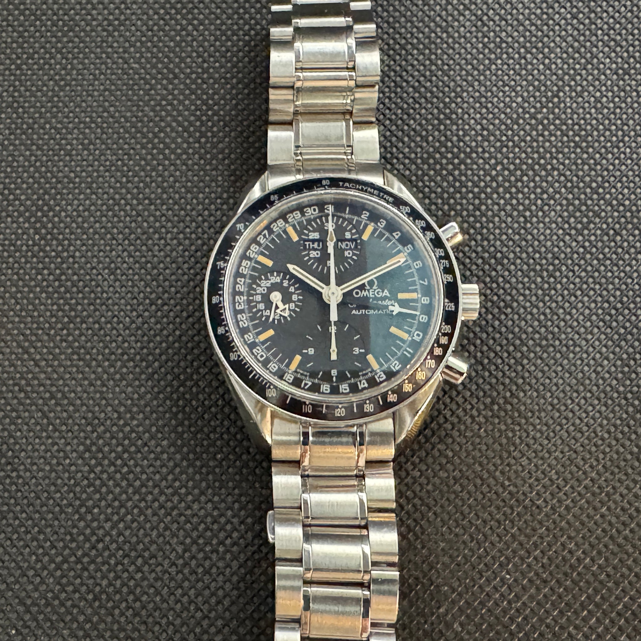 OMEGA オメガ スピードマスター マーク40 トリプルカレンダー クロノグラフ 自動巻 95年製