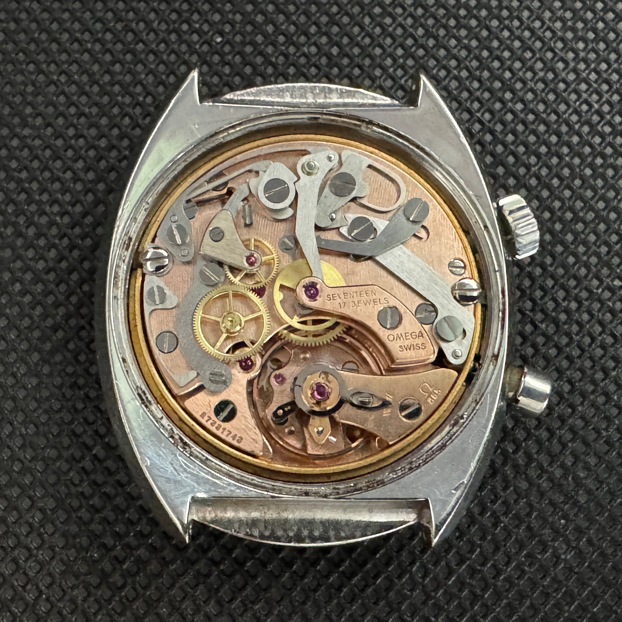 OMEGA オメガ クロノストップ 手巻 68年製