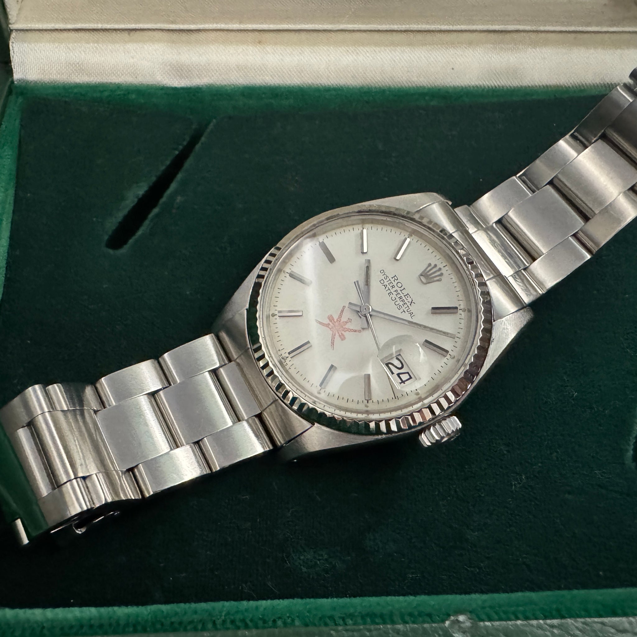 ROLEX ロレックス オイスター・パーペチュアル デイトジャスト オマーンリダン Ref.1601 自動巻 71年製