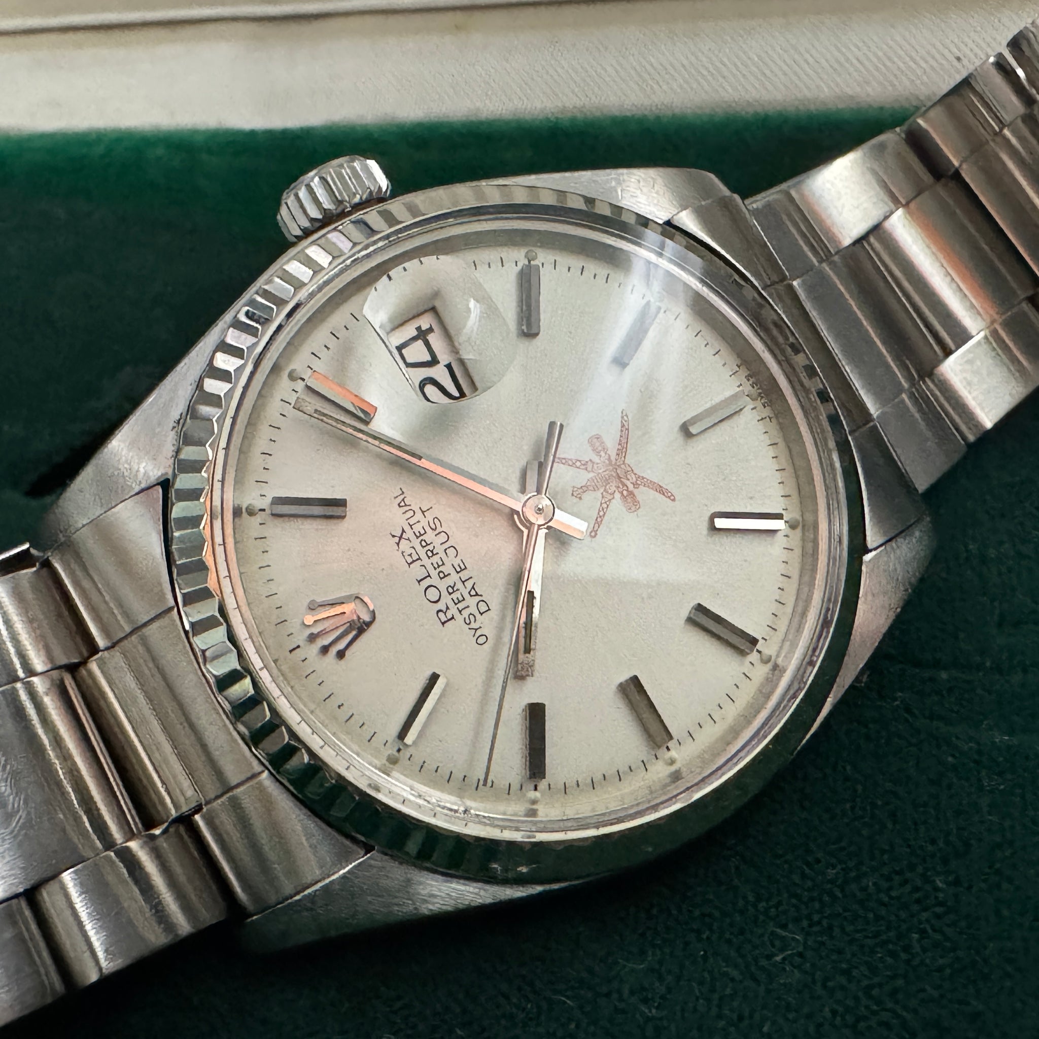 ROLEX ロレックス オイスター・パーペチュアル デイトジャスト オマーンリダン Ref.1601 自動巻 71年製