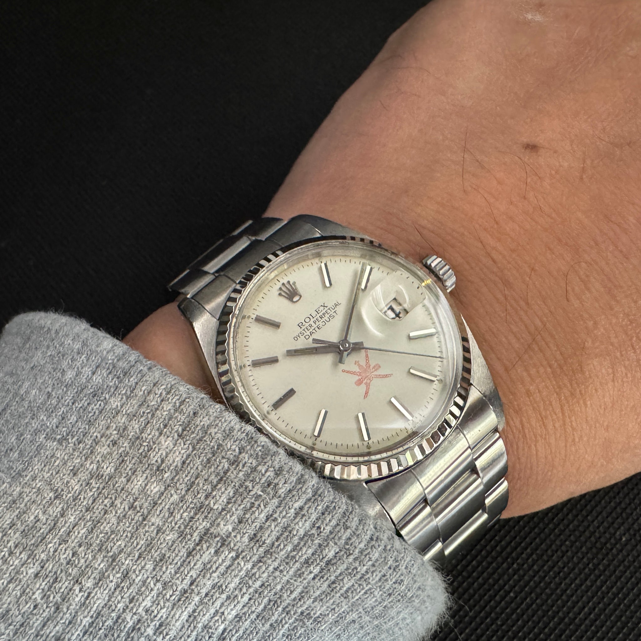 ROLEX ロレックス オイスター・パーペチュアル デイトジャスト オマーンリダン Ref.1601 自動巻 71年製