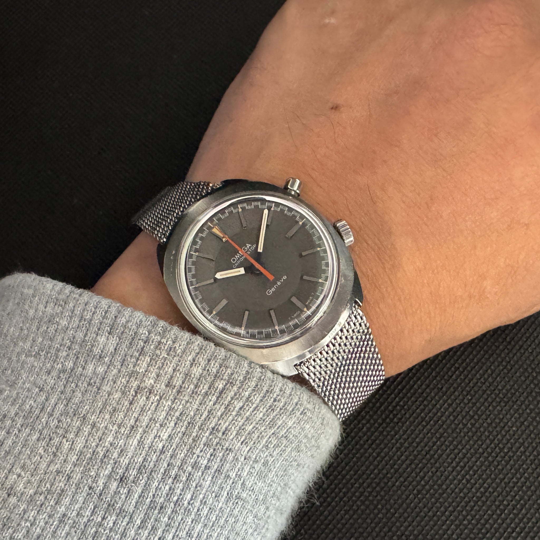 OMEGA オメガ クロノストップ 手巻 68年製