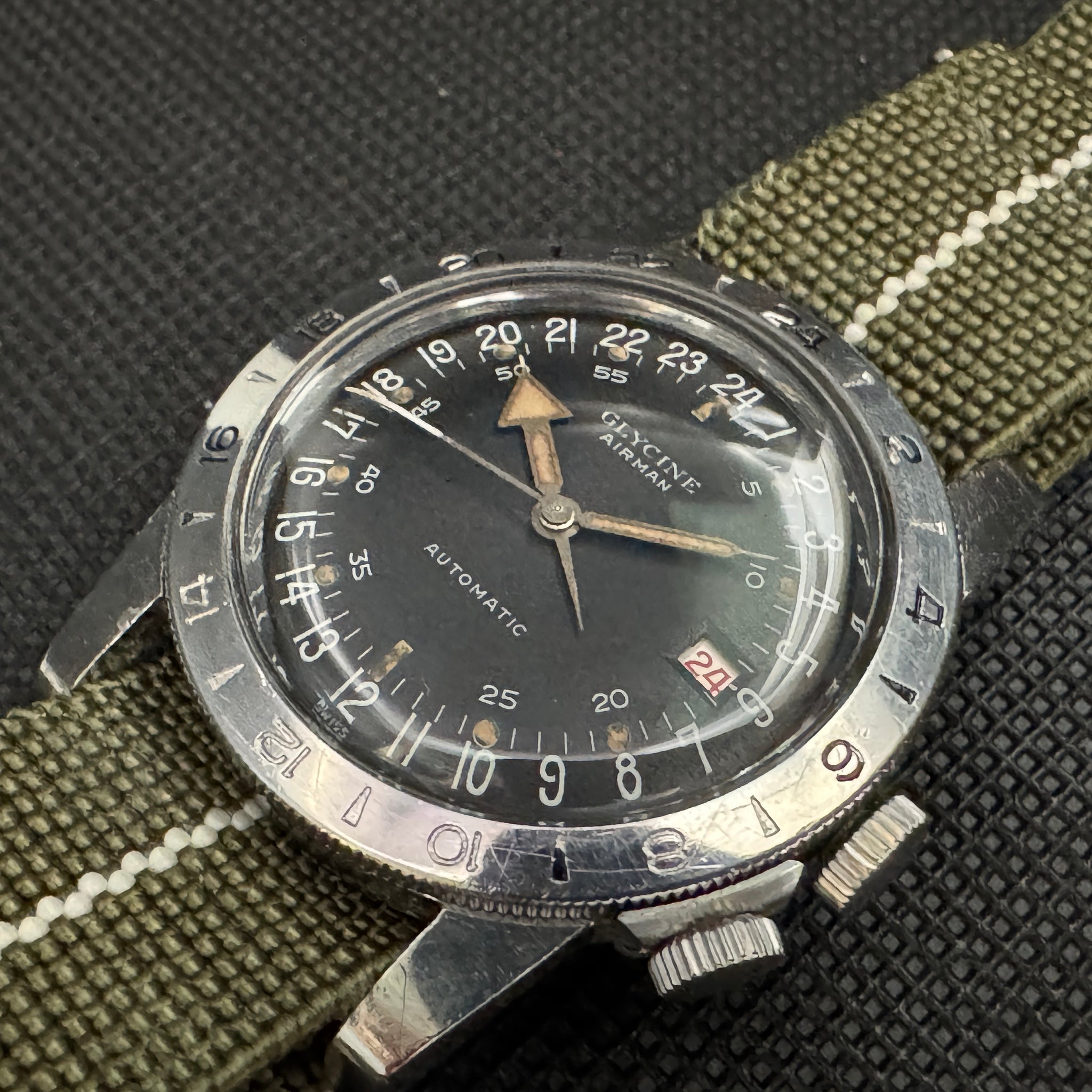 GLYCINE グリシン エアーマン 自動巻 60年代製