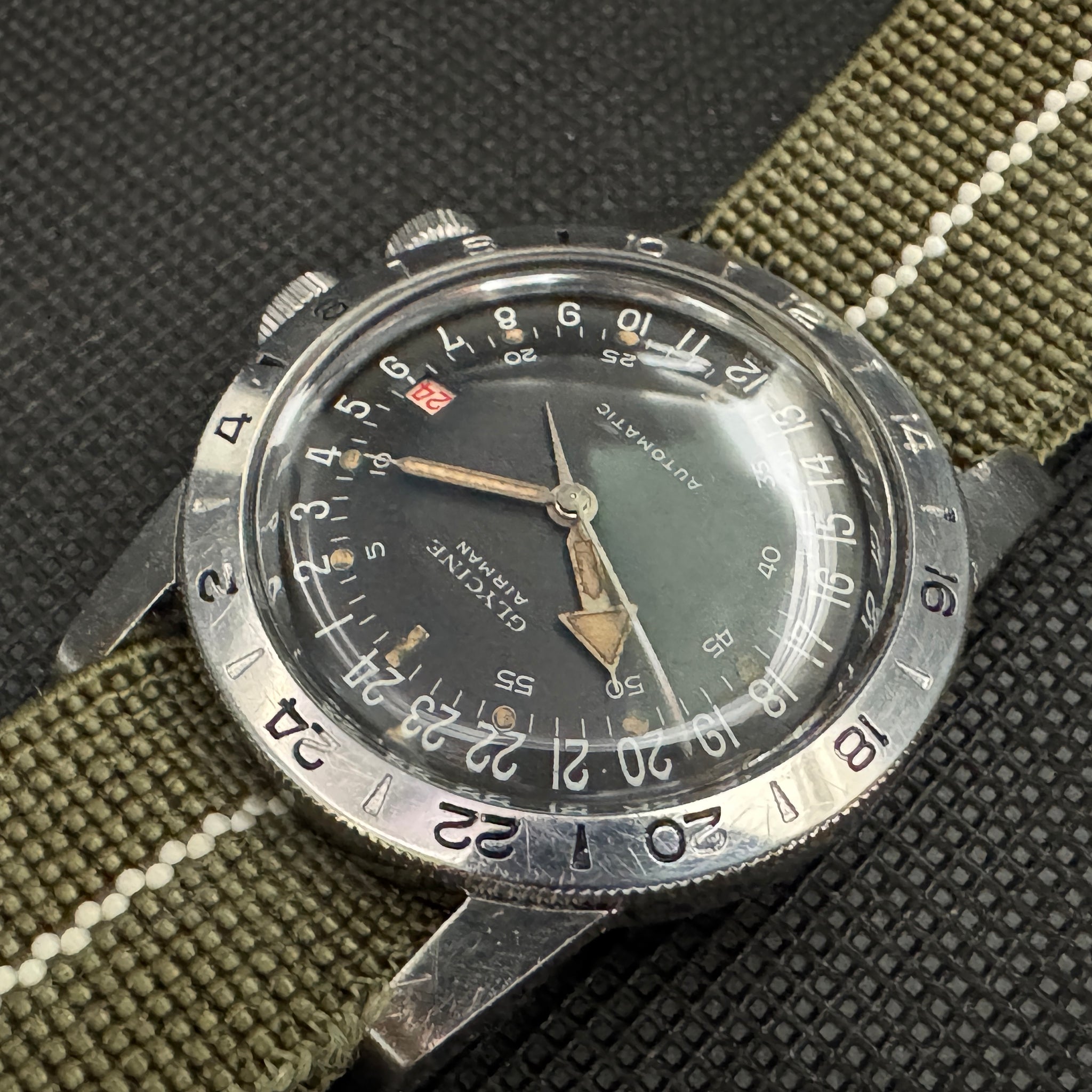 GLYCINE グリシン エアーマン 自動巻 60年代製