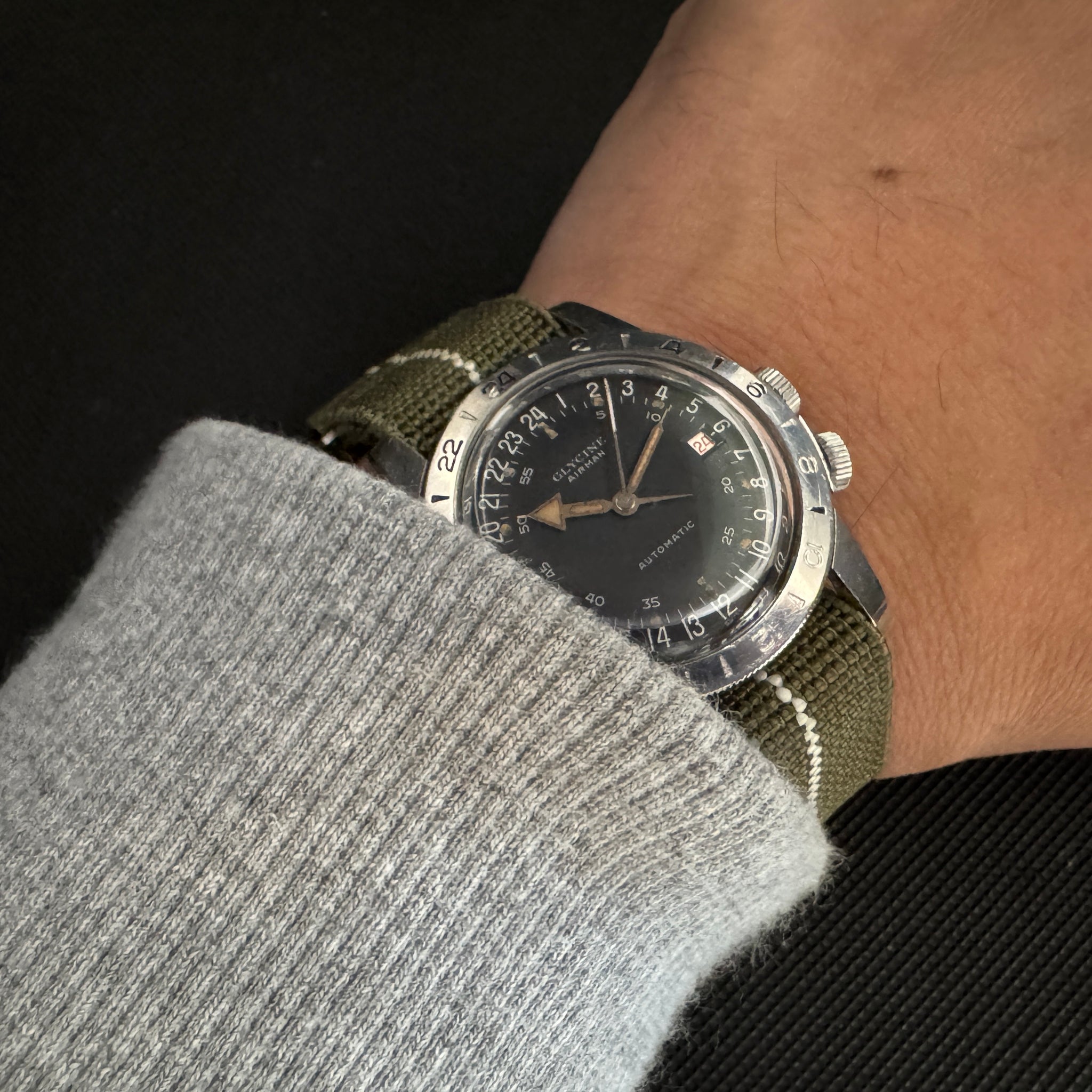 GLYCINE グリシン エアーマン 自動巻 60年代製