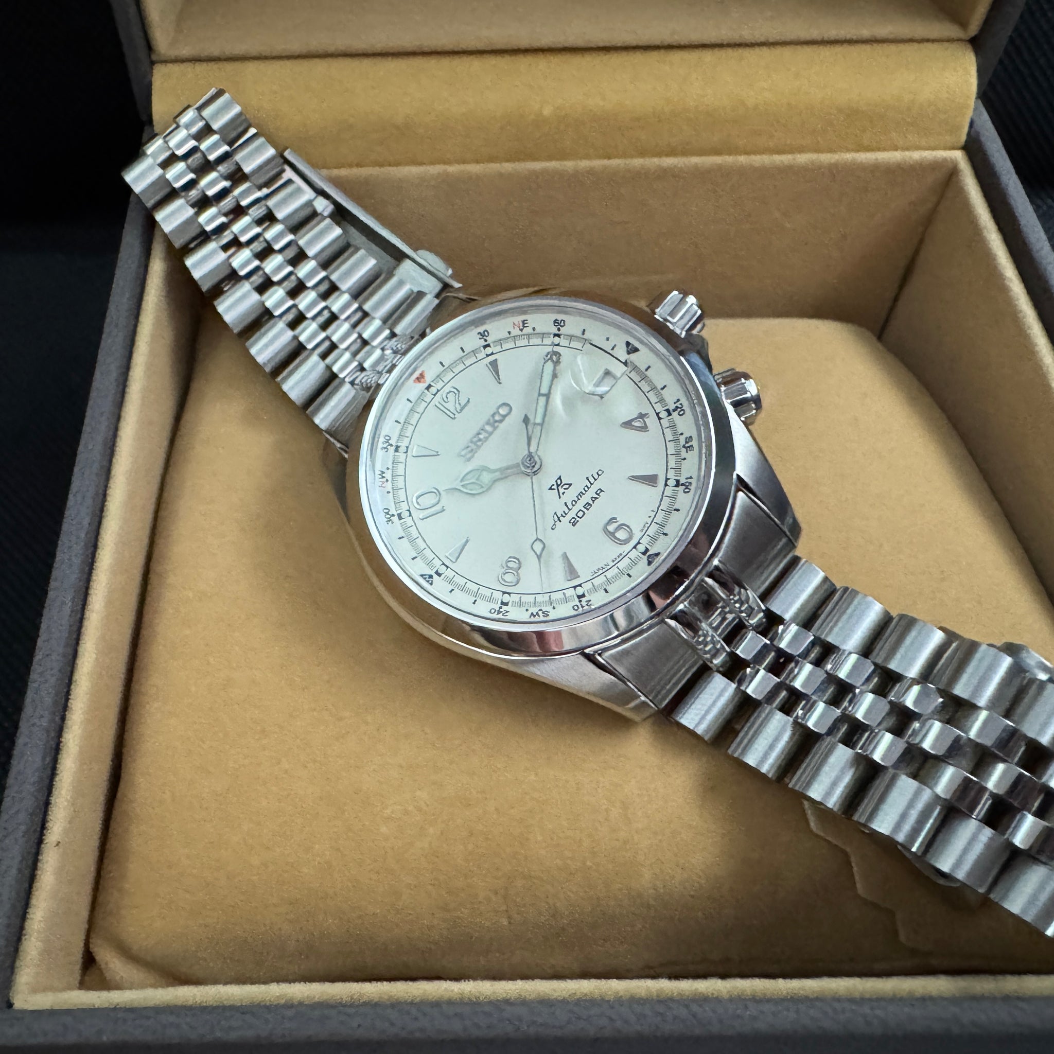 SEIKO プロスペック アルピニスト SBDC089 アイボリー 自動巻 委託品