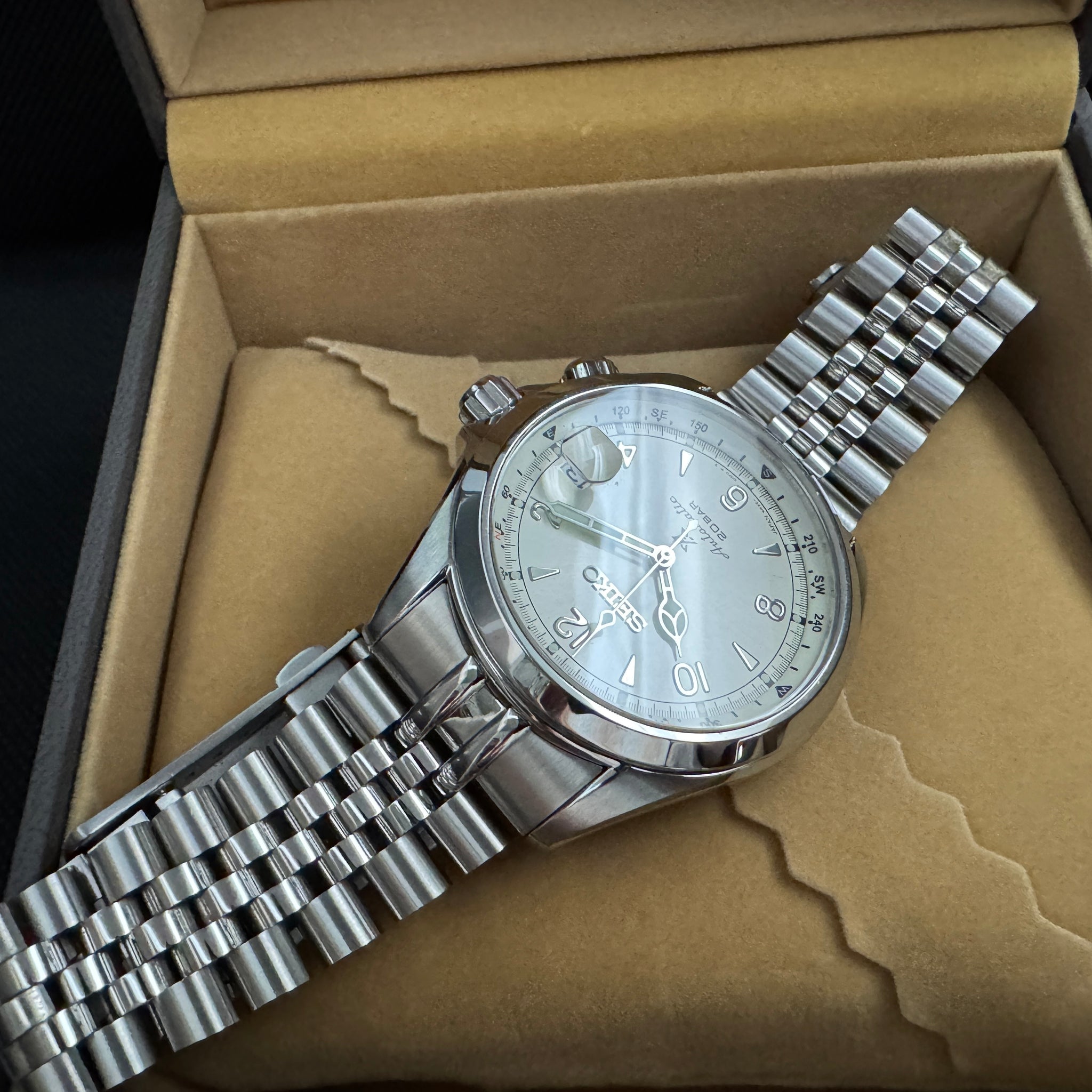 SEIKO プロスペック アルピニスト SBDC089 アイボリー 自動巻 委託品