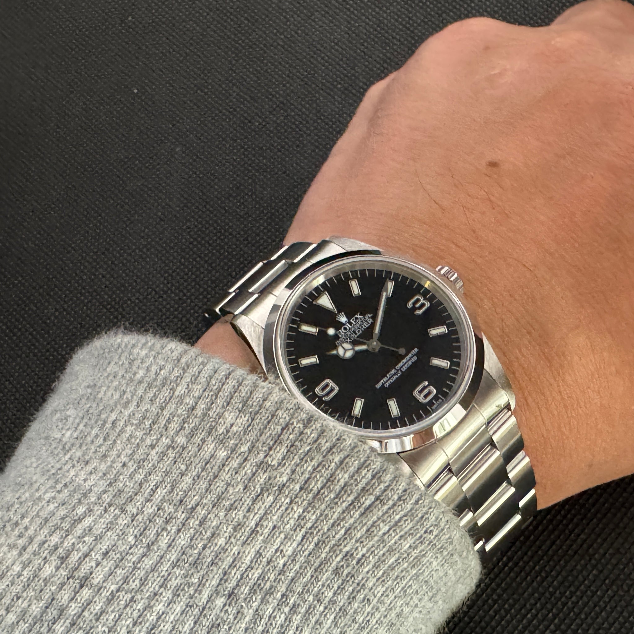 Rolex ロレックス エクスプローラーⅠ Ref.14270 98年製 自動巻 – matsunotokeiten