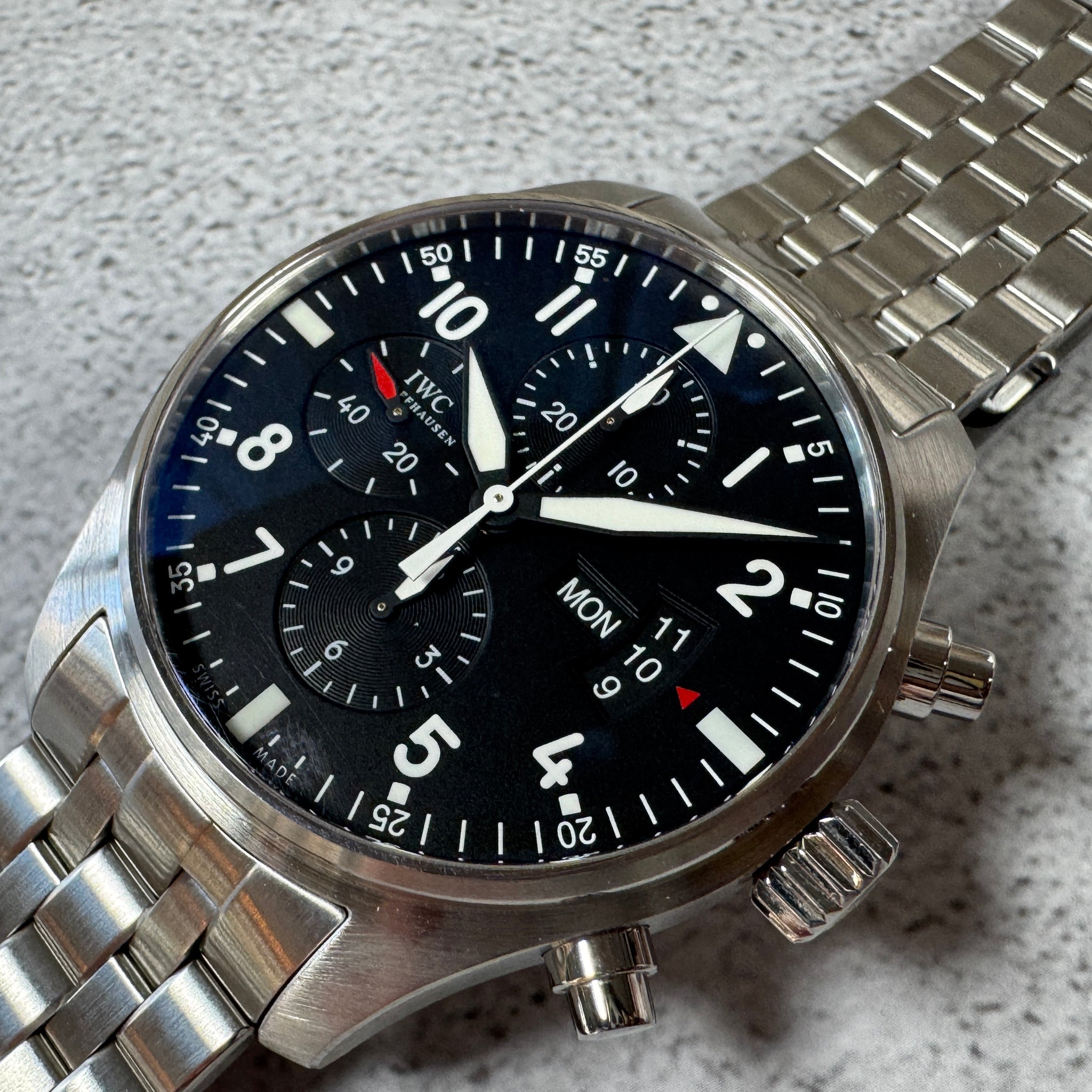 IWC パイロット クロノグラフ 自動巻 IW377704 2010年代製
