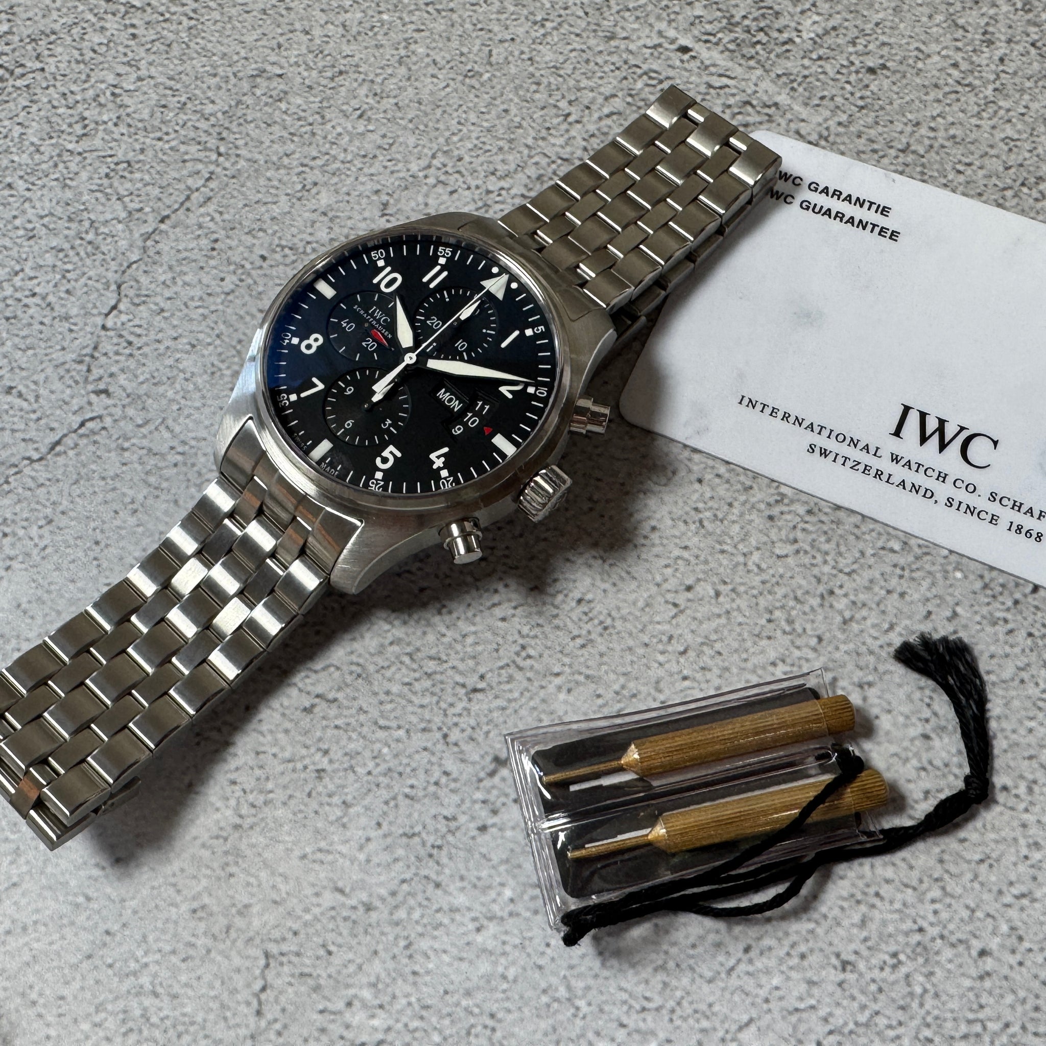 IWC パイロット クロノグラフ 自動巻 IW377704 2010年代製