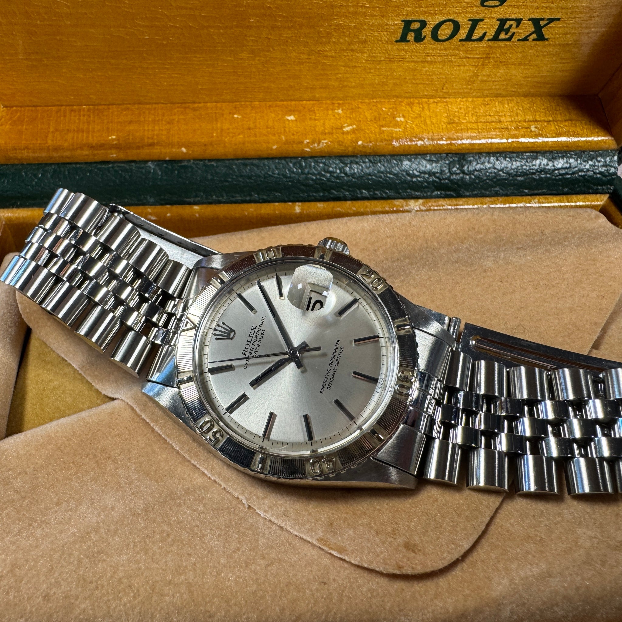 Rolex Oyster Perpetual Datejust Thunderbird Ref.1625 Automatic 60s 