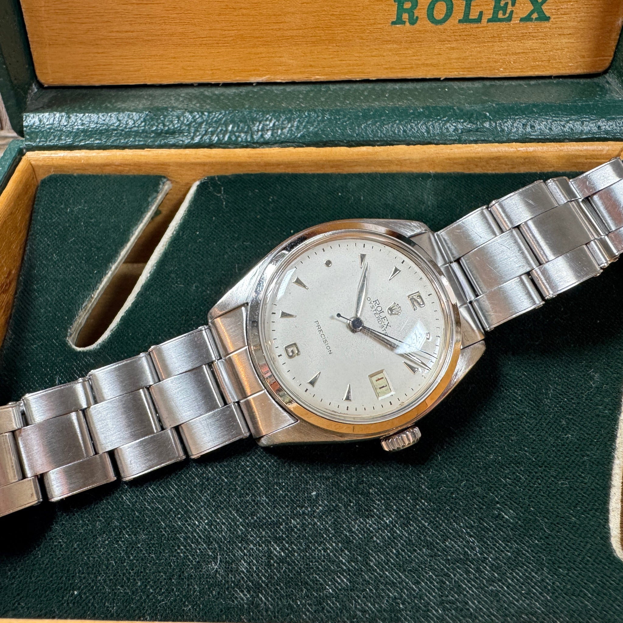 Rolex ロレックス オイスターデイト スーパーオイスターリューズ Ref