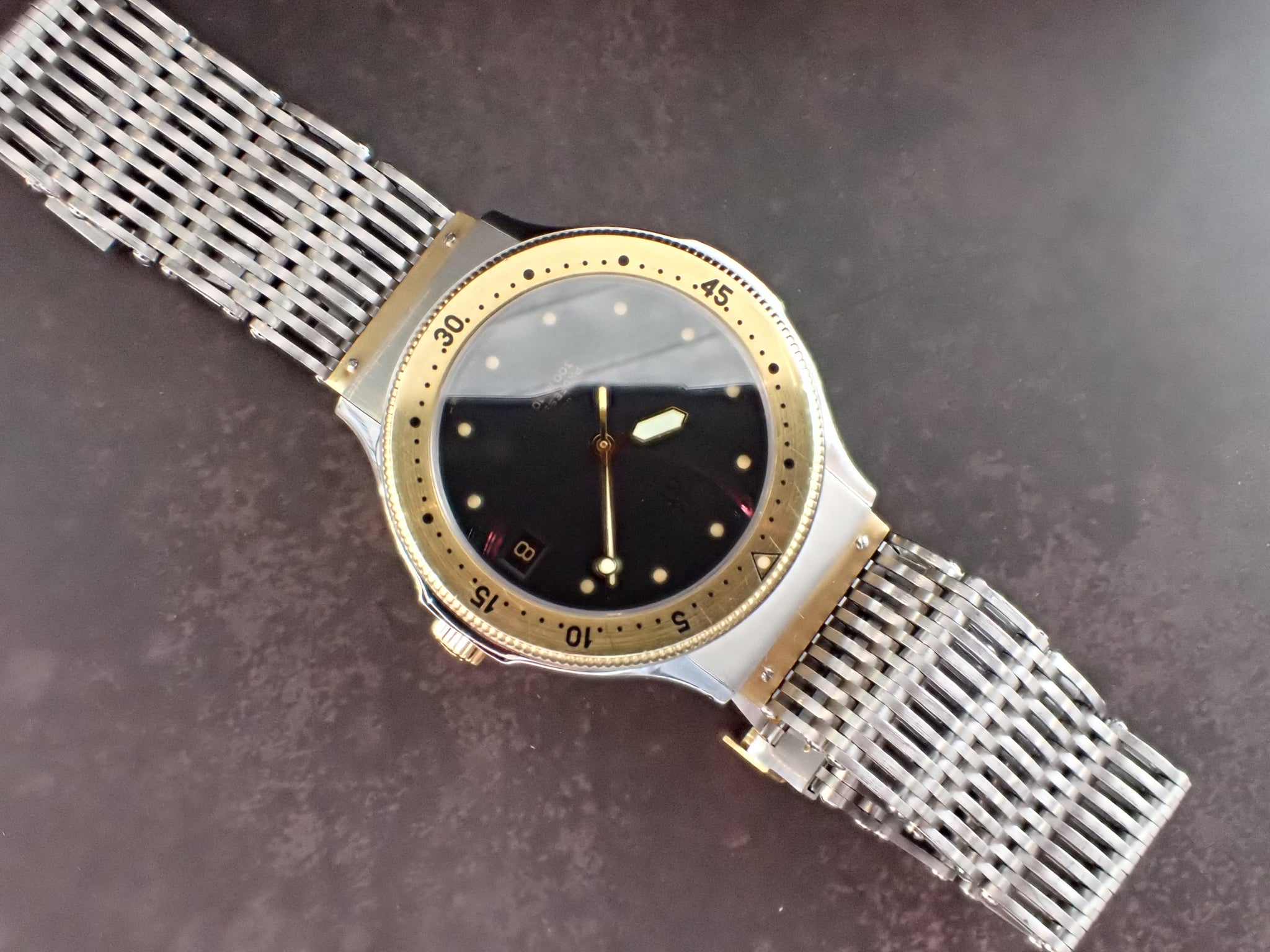ウブロ　SuperB MDM HUBLOT ウブロ MDM ダイバー 90年代製 自動巻 – matsunotokeiten
