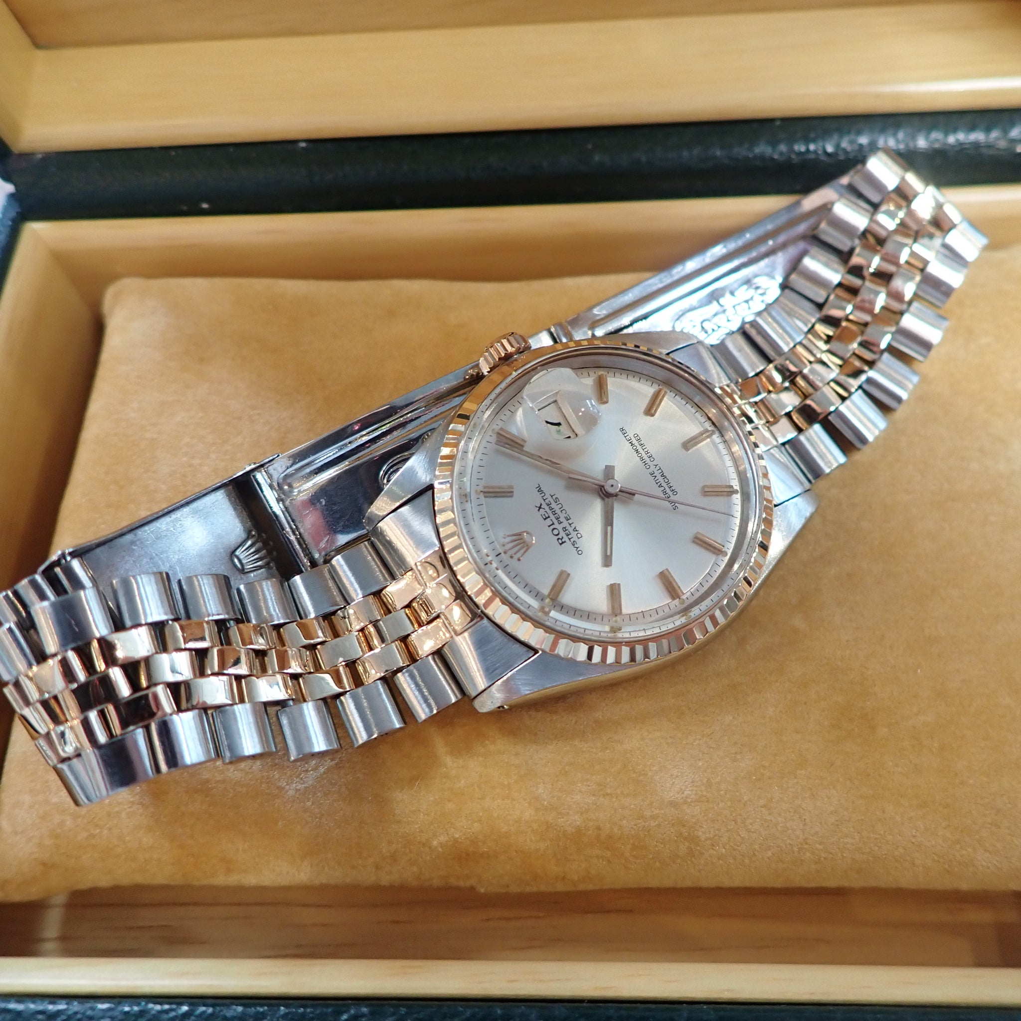 Rolex ロレックス デイトジャスト ピンクゴールド Ref.1601 78年製 