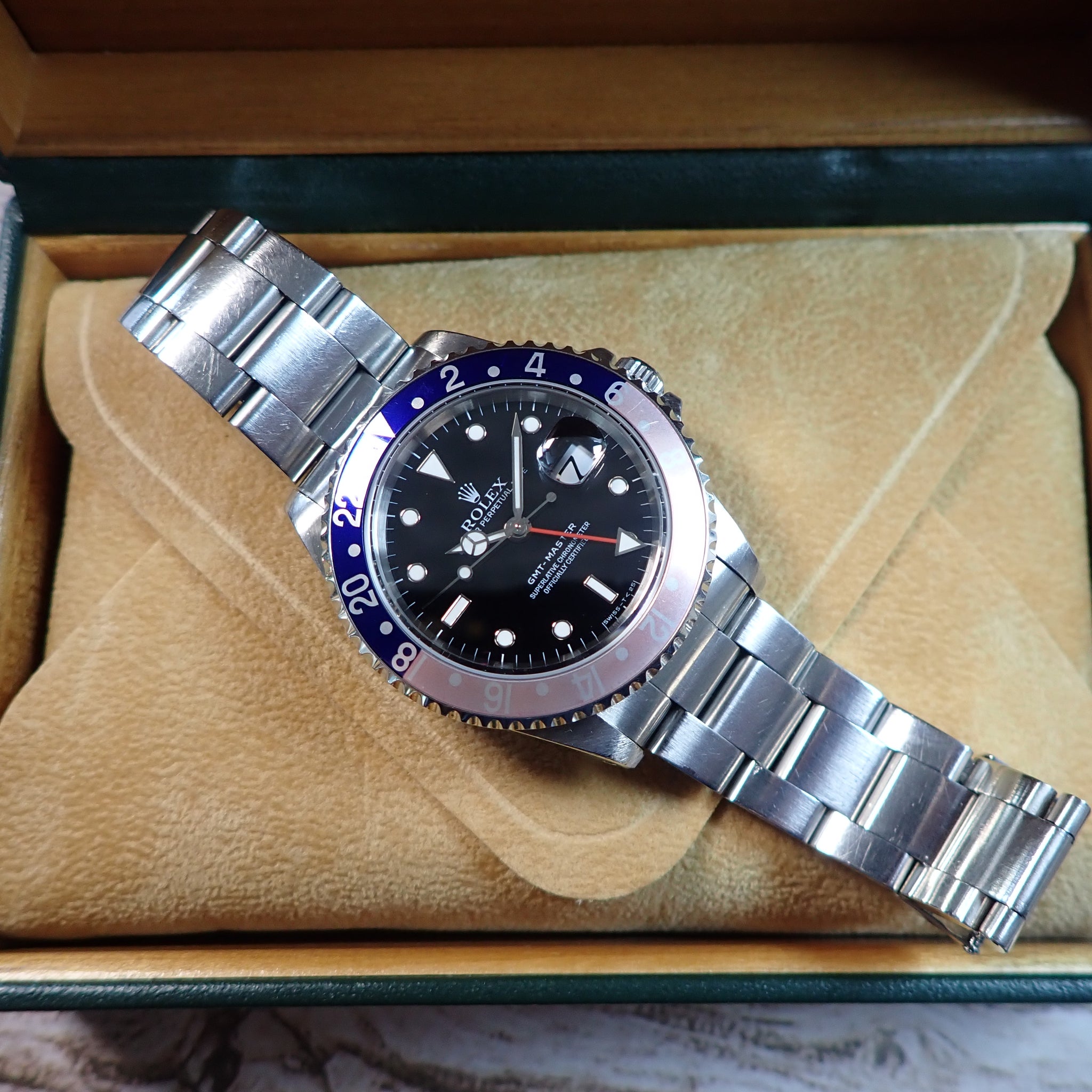 銀杯25.96g ROLEX ロレックス オイスター・パーペチュアル・デイト GMTマスター
