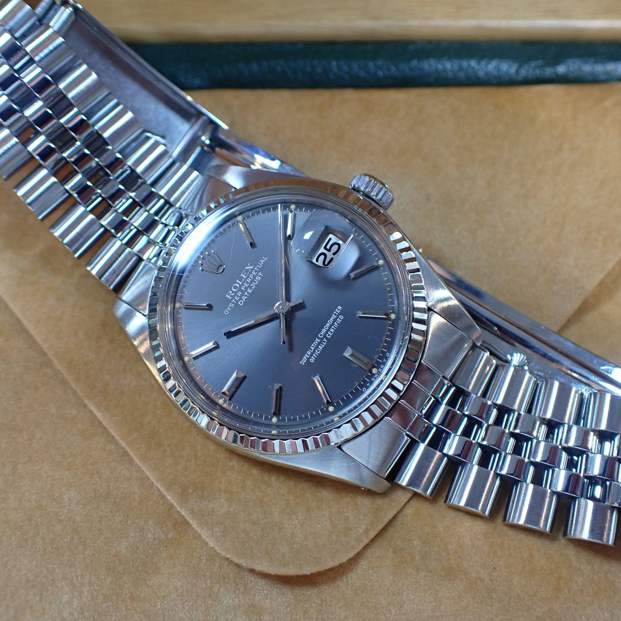 Rolex ロレックス デイトジャスト グレー Ref.1601 72年製 自動巻 