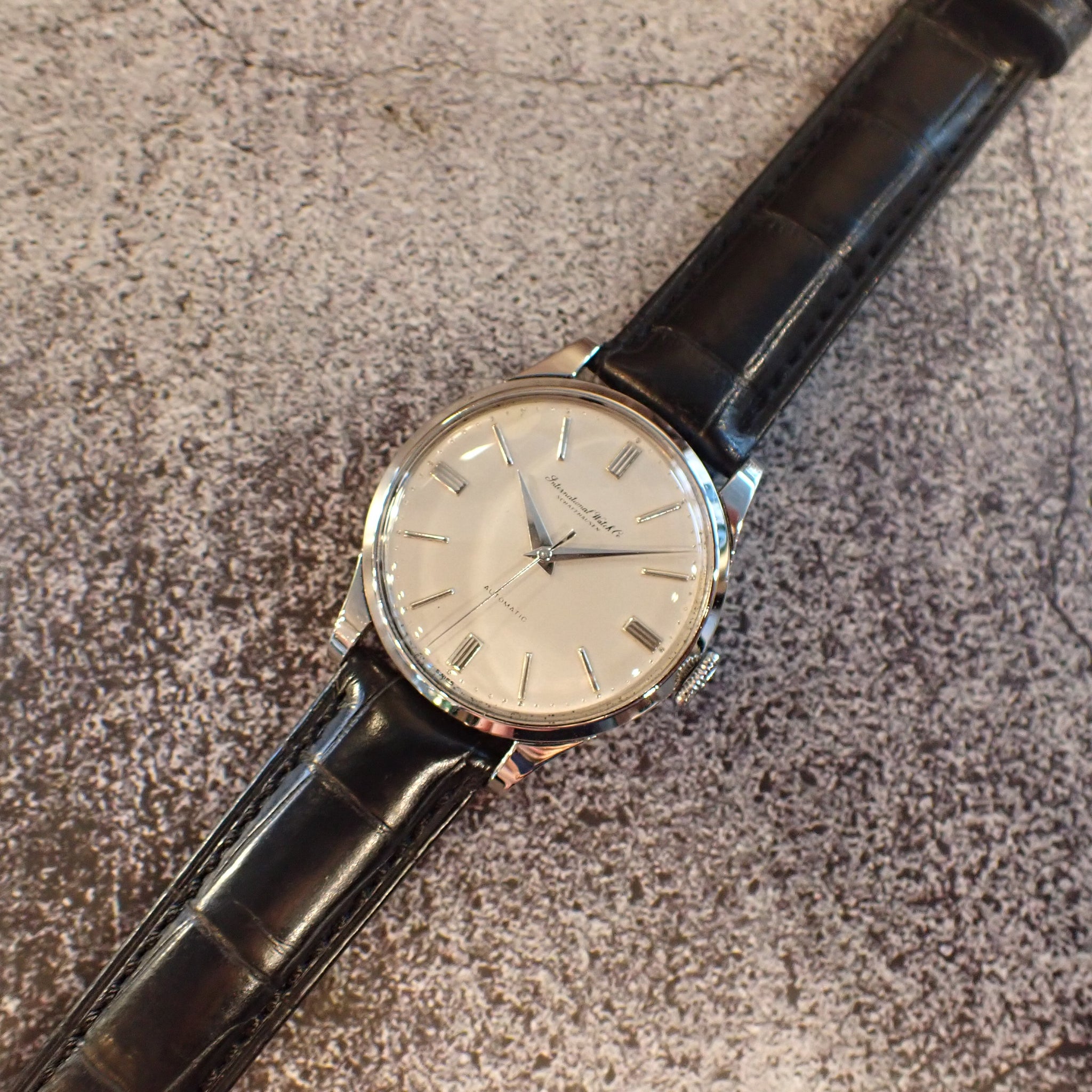 IWC オールドインター C.853 自動巻 58年製 – matsunotokeiten