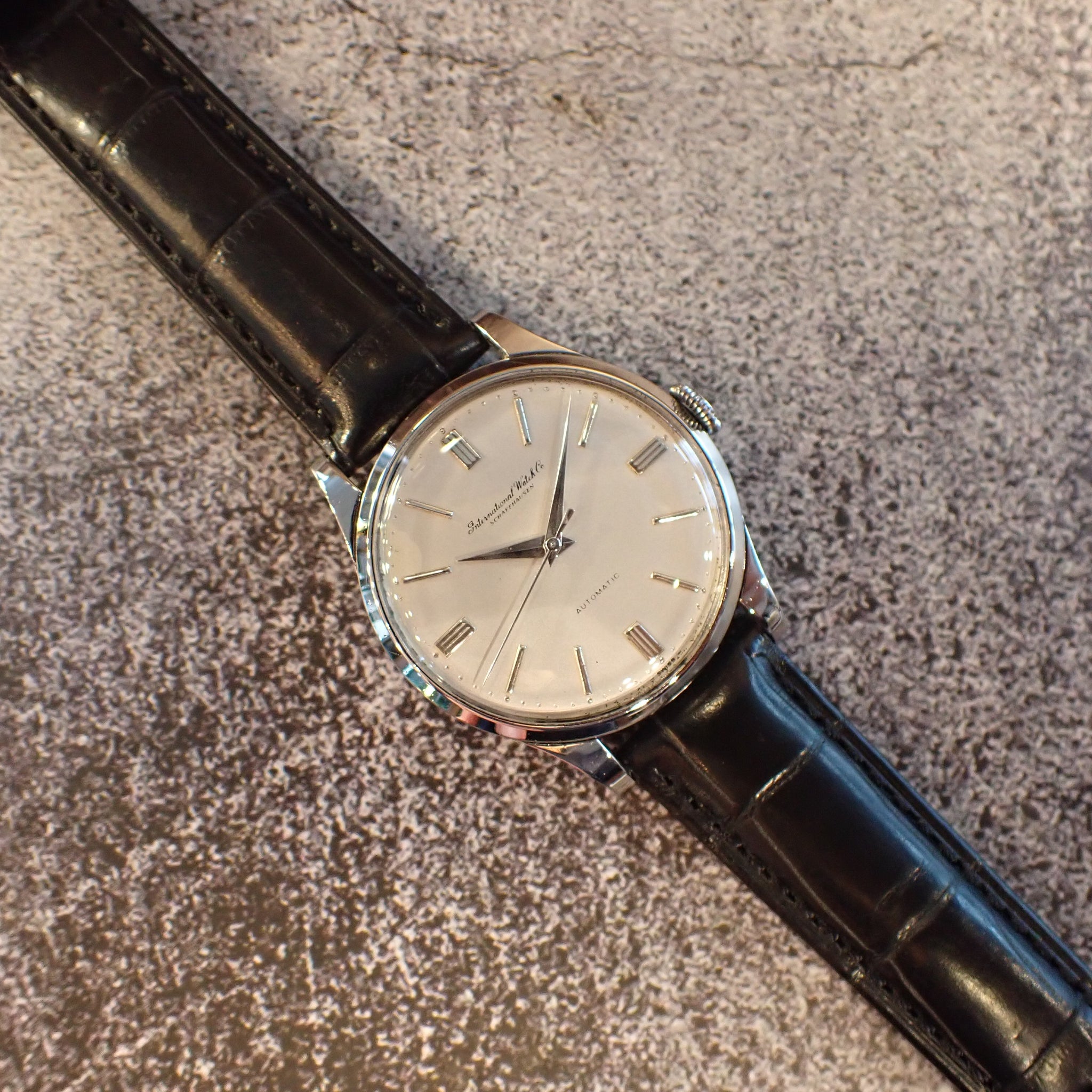IWC オールドインター C.853 自動巻 58年製 – matsunotokeiten