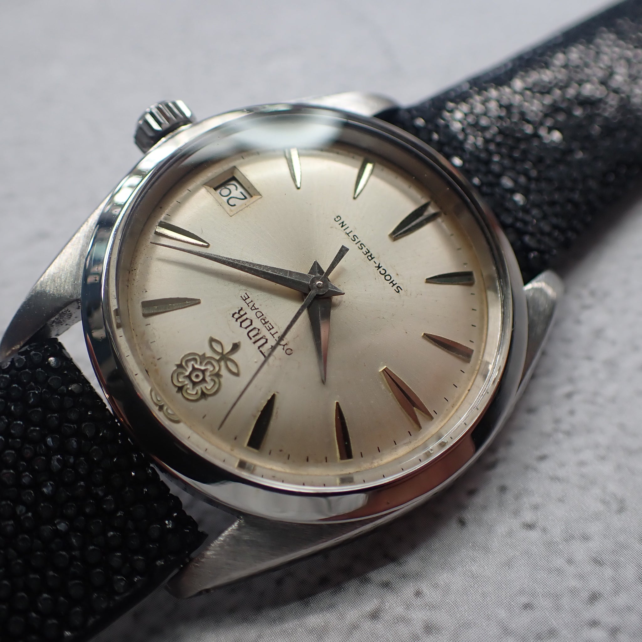 TUDOR チュードル OysterDate オイスターデイト デカ薔薇 Ref.7962 手