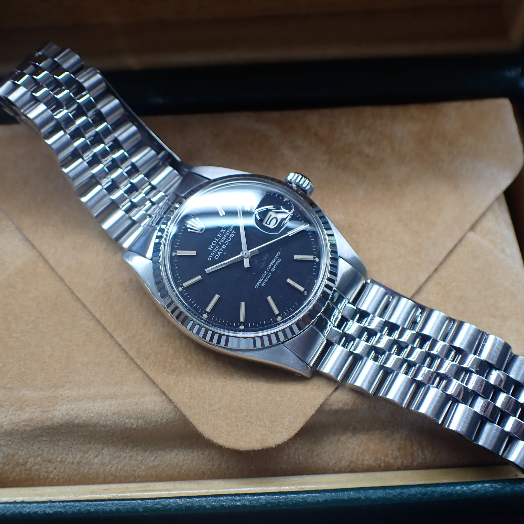 Rolex ロレックス デイトジャスト Ref.1601 71年製 レッドアイ 自動巻 