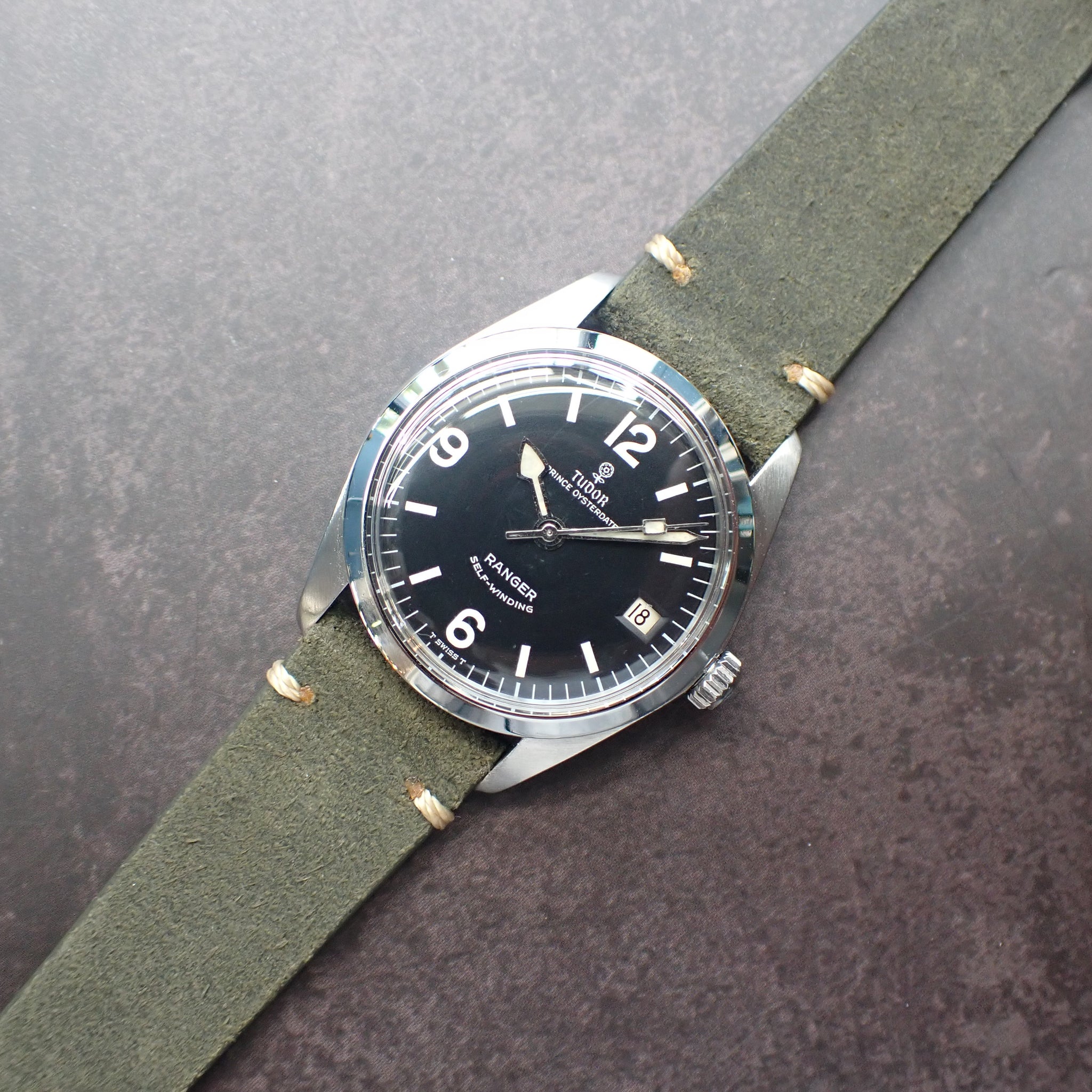 Tudor Small Rose Ranger Redone Dial Ref.7996/0 Manual Winding 1968